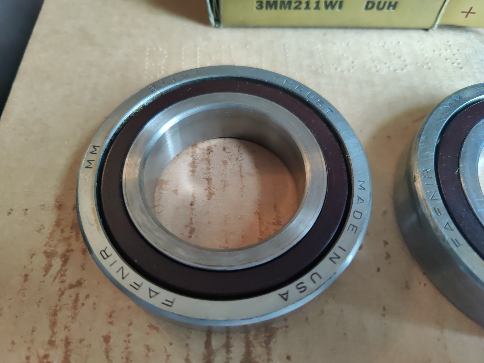 Fafnir 3MM211WIDUH Angular Bearing 55x100x21 mm Un Used Open Package
