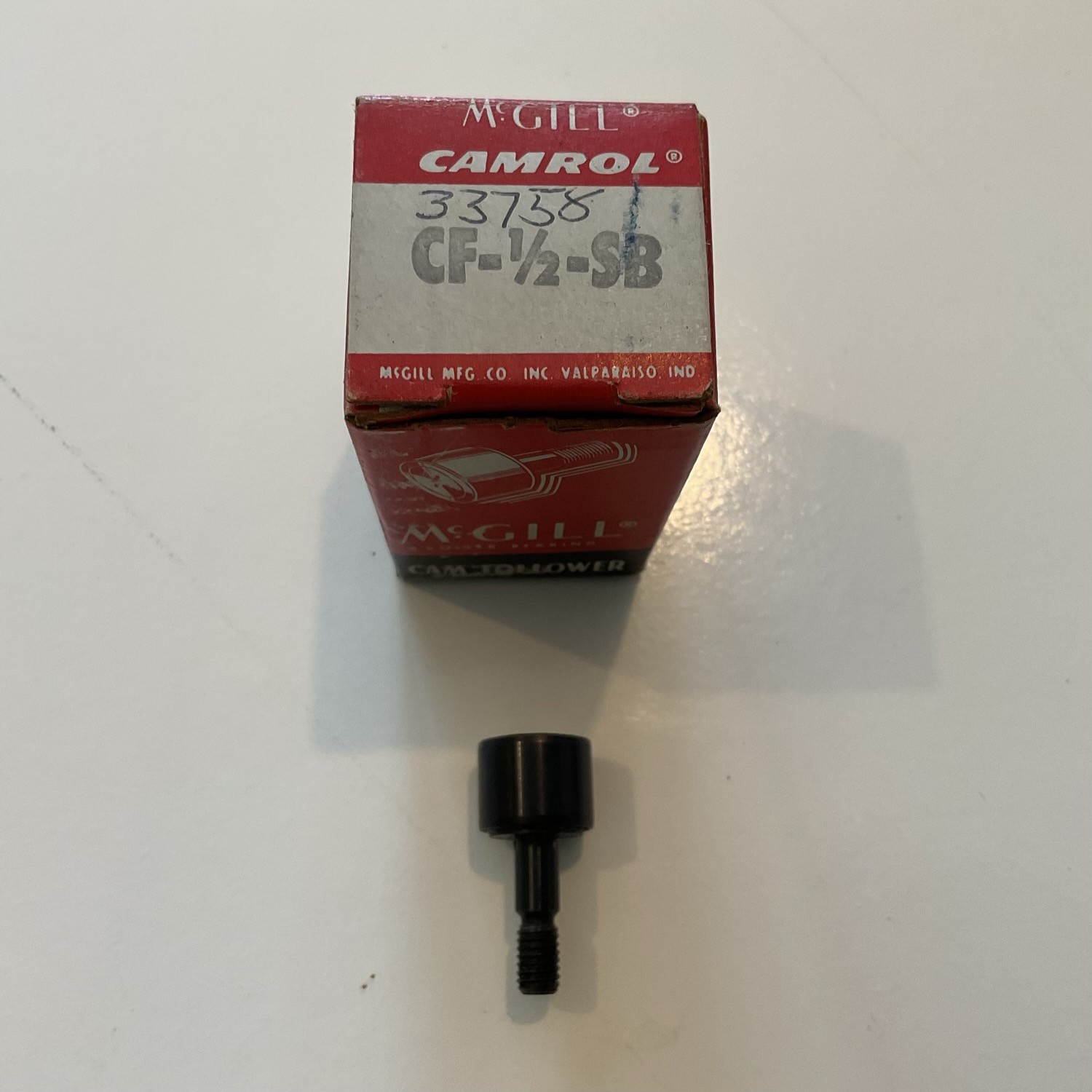 CF-1/2-SB McGill Camrol Cam Follower NOS with Box