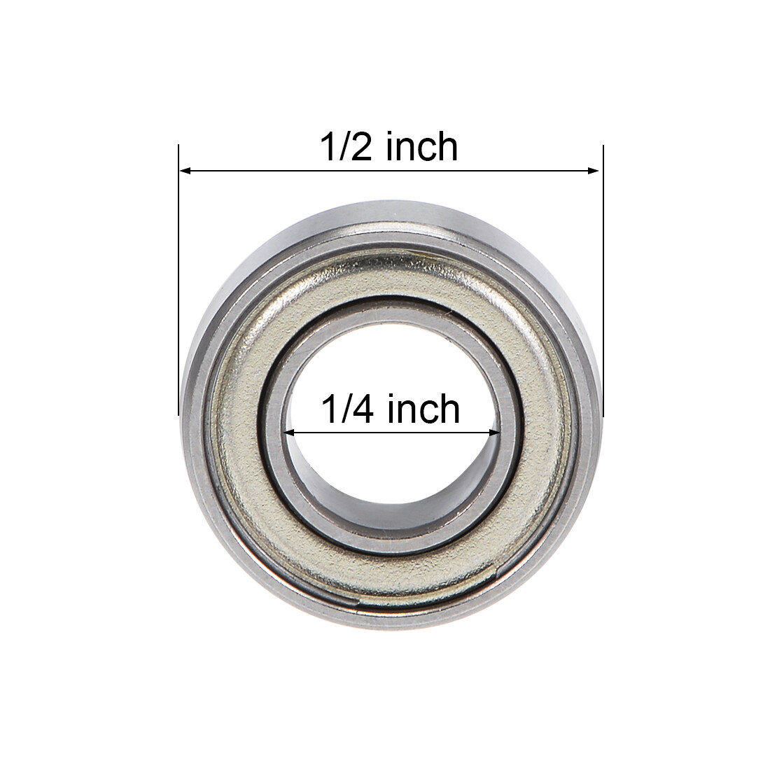 10pcs R188ZZ Deep Groove Ball Bearings Z2 1/4×1/2×3/16 inch Double Shielded