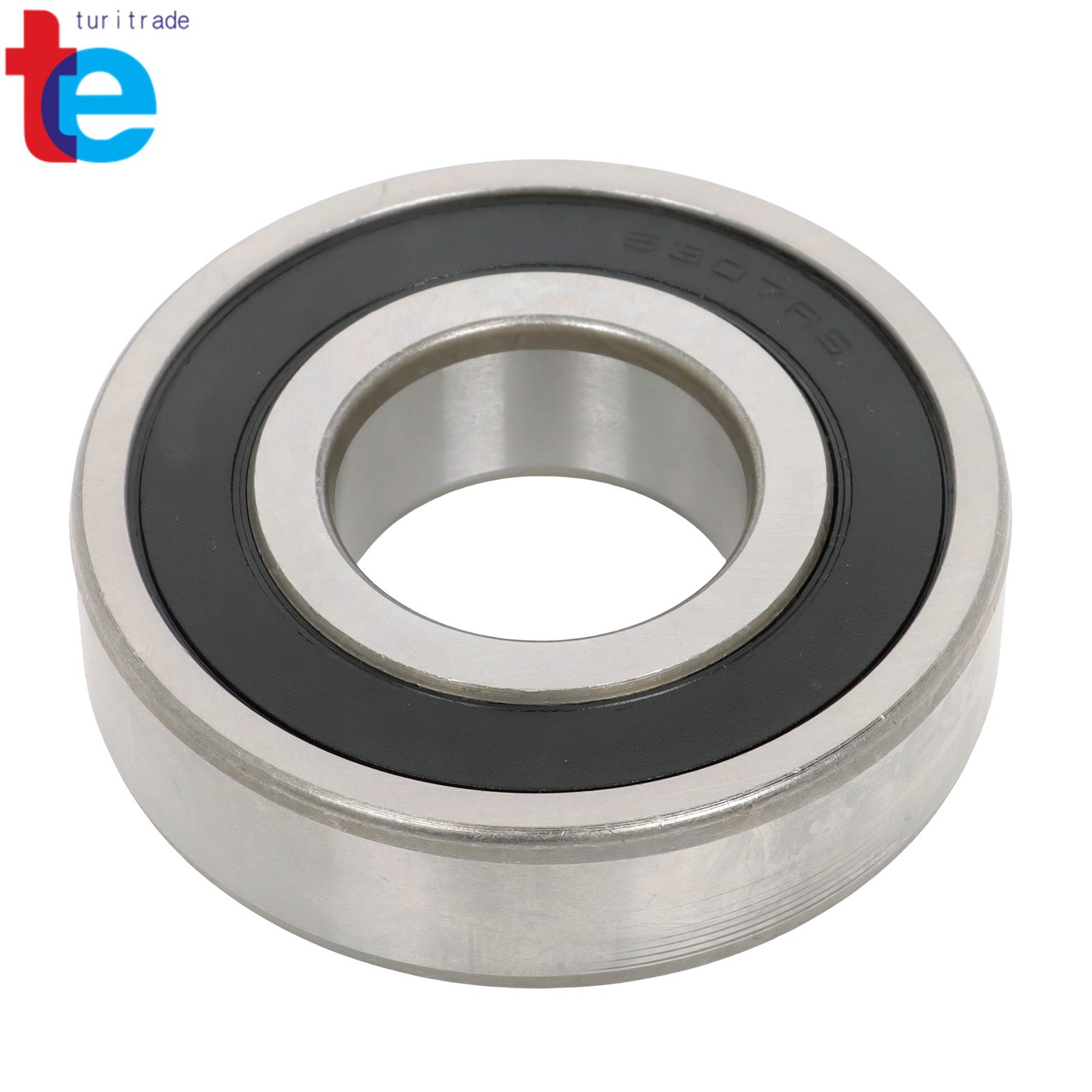 2 Pcs 6307 2RS Bearing 35x80x21mm Deep Groove Double Rubber Sealed Industrial