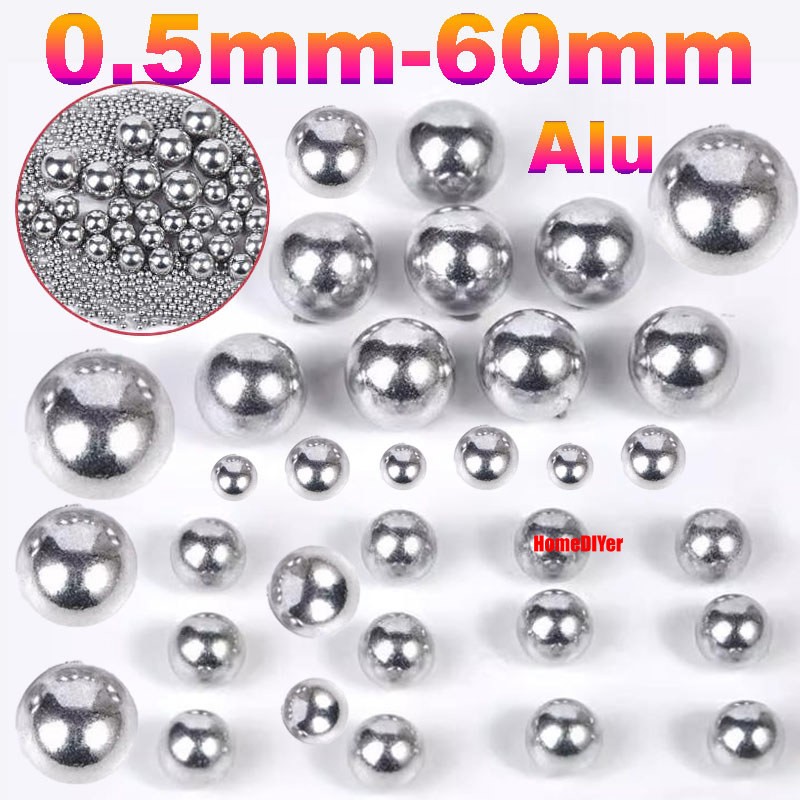 Precision Aluminum Ball Solid Balls Round Alu Ball Bearings Diameter 0.5mm-60mm