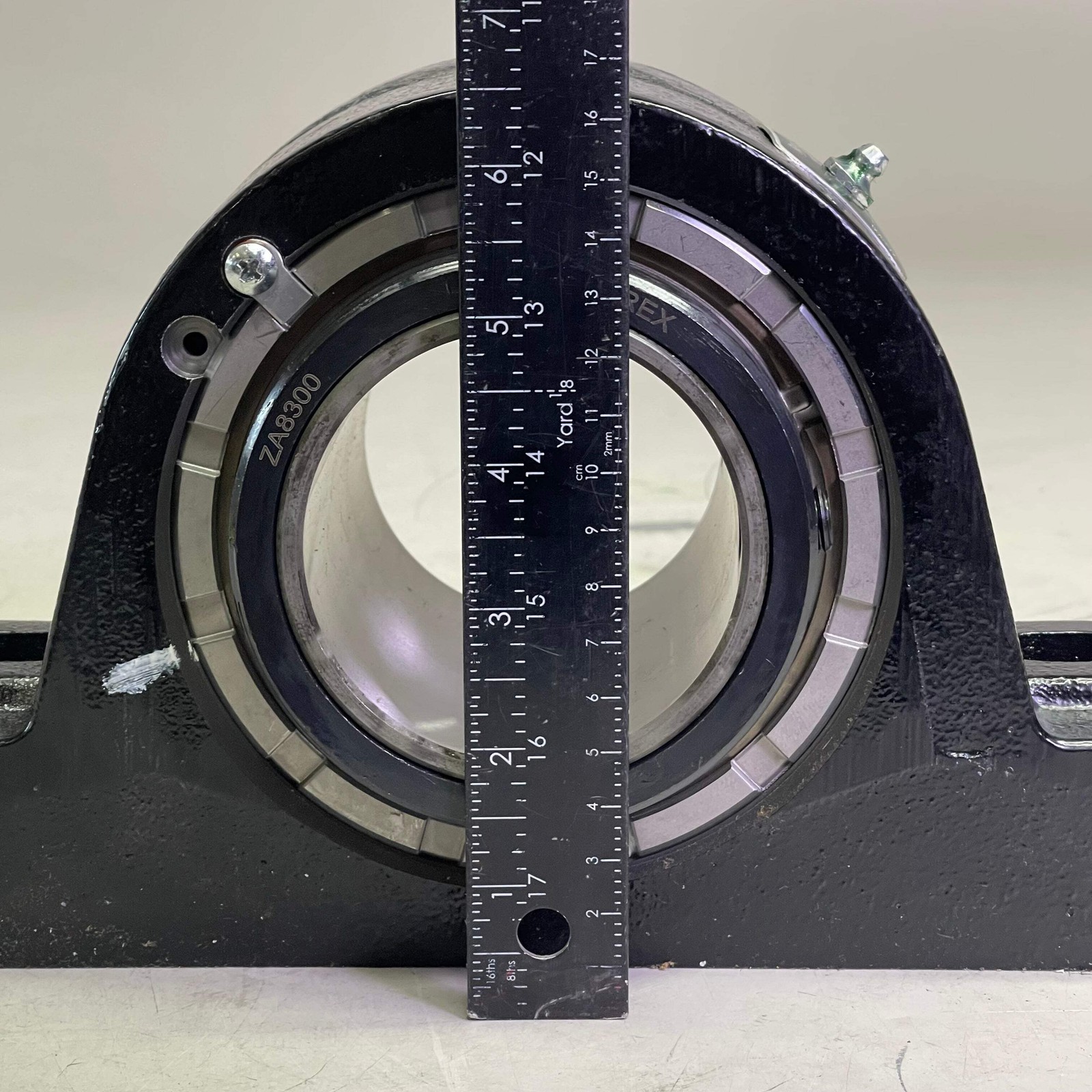 REXNORD Pillow Block Roller Bearing 3″ Bore Diameter Cast Iron ZA8300