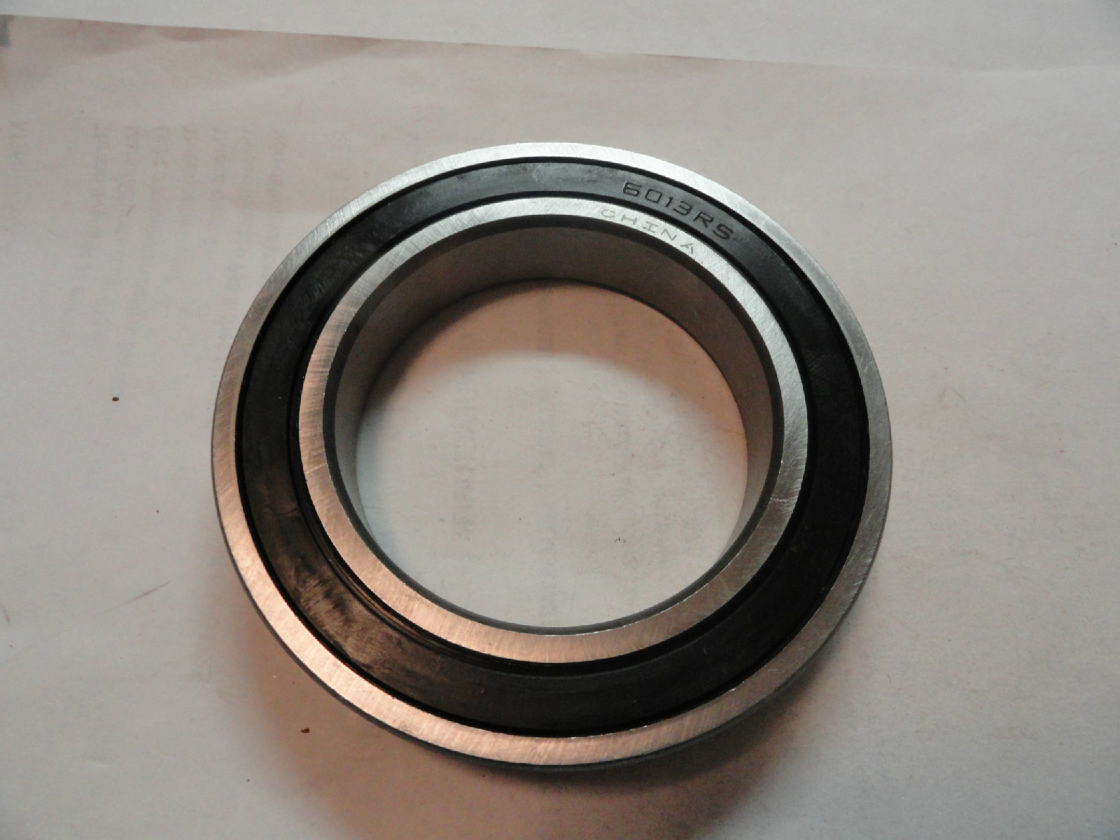 Deep Groove Single Row, Sealed Bearing, 6013RS, 65mm ID, 100mm OD, 18mm Wide
