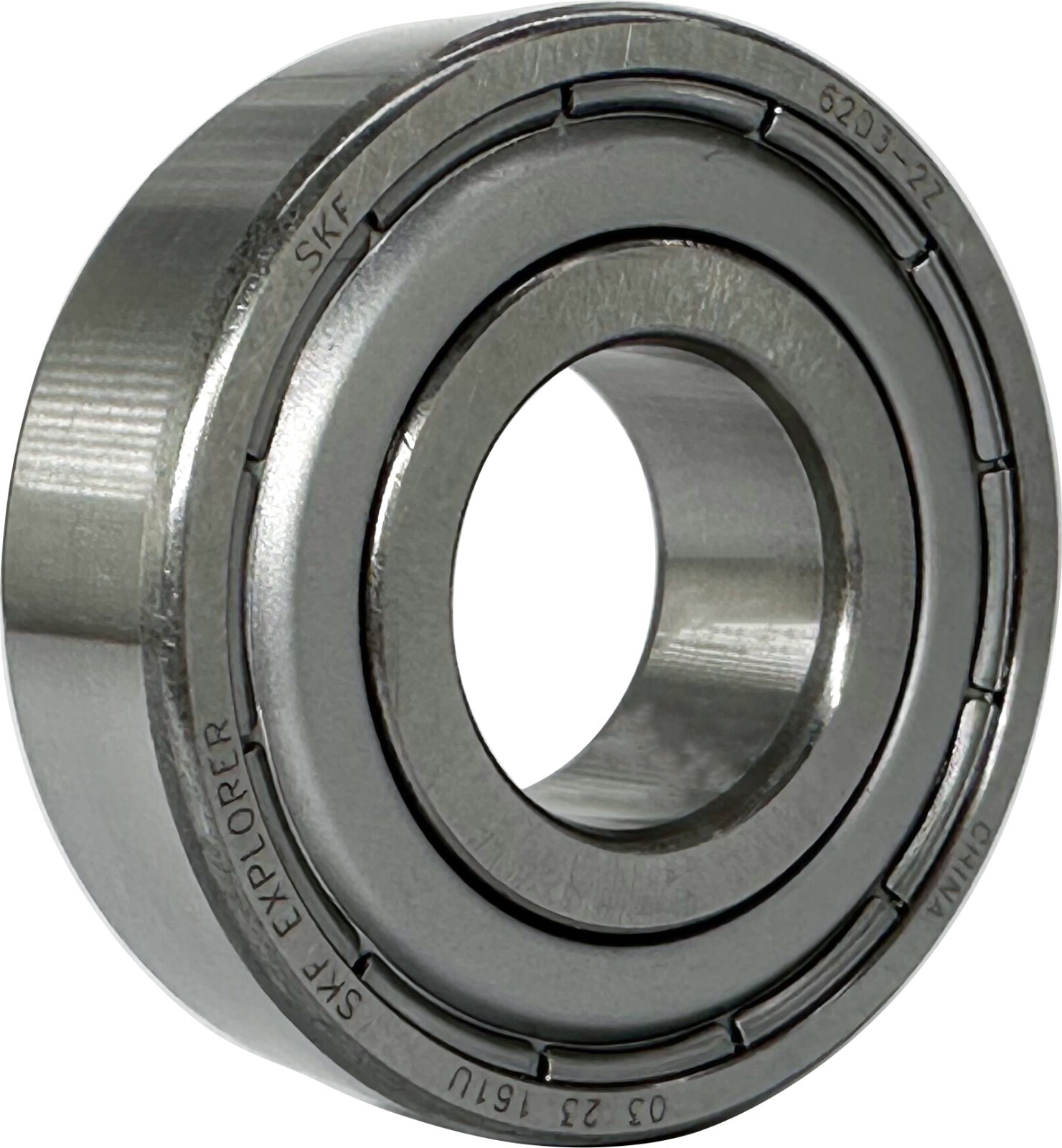 2PACK SKF 6203-2Z 17X40X12MM Double Metal Seal Ball Bearings 6203ZZ