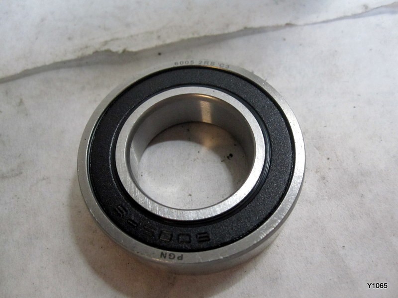 (10) 6005-2RS Premium Rubber Seal Ball Bearing 25x47x12, 6005 2RS