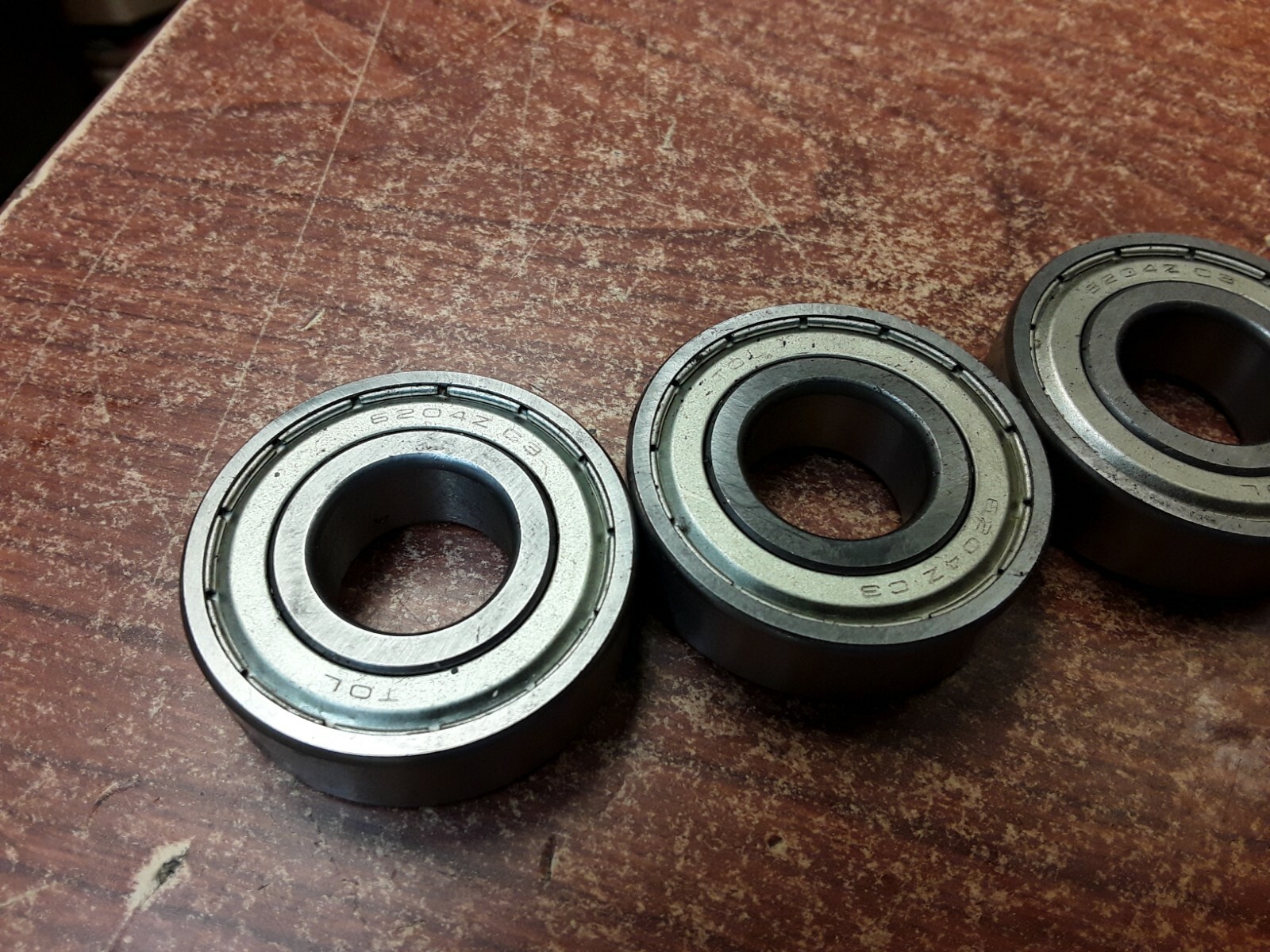 6204ZC3 Bearing 3 Pack
