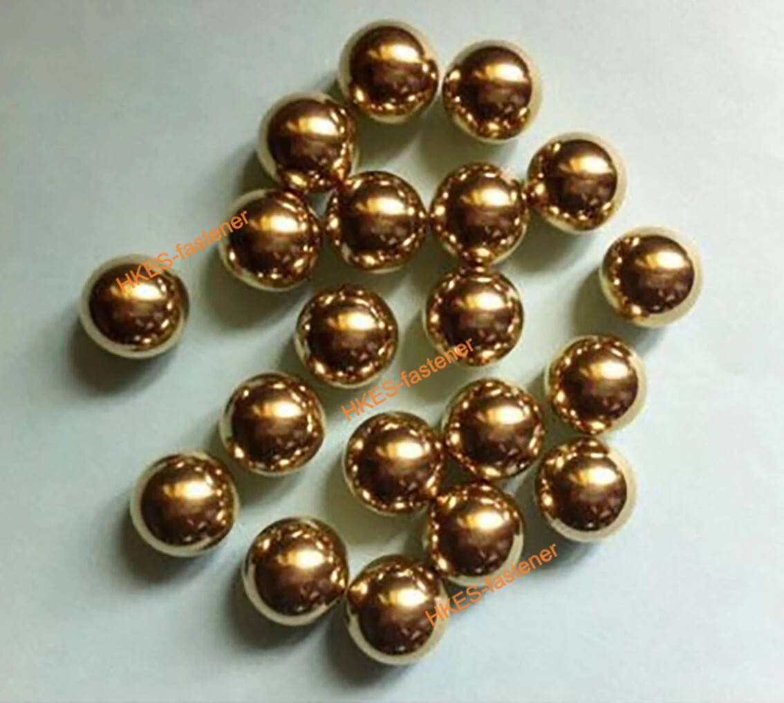Solid H62 Brass Ball Diameter 0.5mm 1mm 1.5mm-45mm Precision Smooth Ball Beads