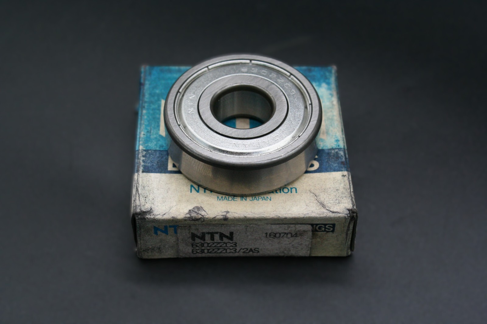 One (1) NTN 6302ZZC3 Radial Ball Bearing 15mm x 42mm x 13mm JAPAN