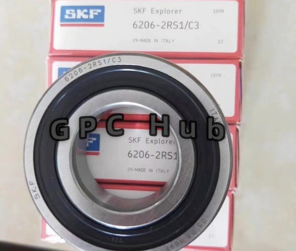 1PCS Brand New SKF 6206-2RS1/C3 Deep Groove Ball Bearing Fast delivery