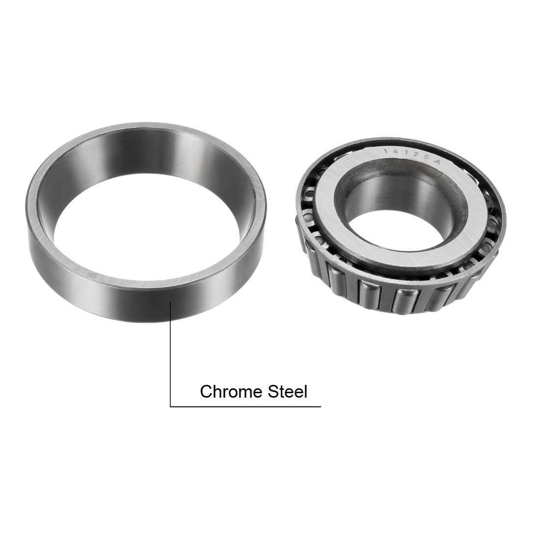 2pcs 14125A/14276 Tapered Roller Bearing Cone and Cup Set 1.25″ Bore 2.717″ O.D.