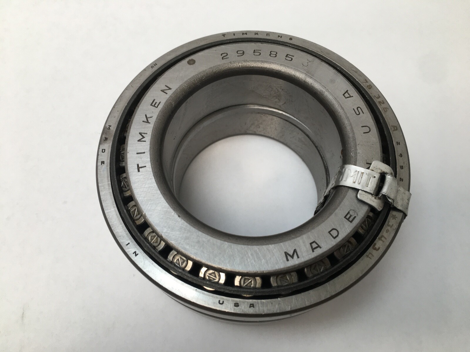 Timken 29585-90067 Double Taper Roller Bearing Cone&Cup 2-1/2″ ID 4-7/16″OD USA