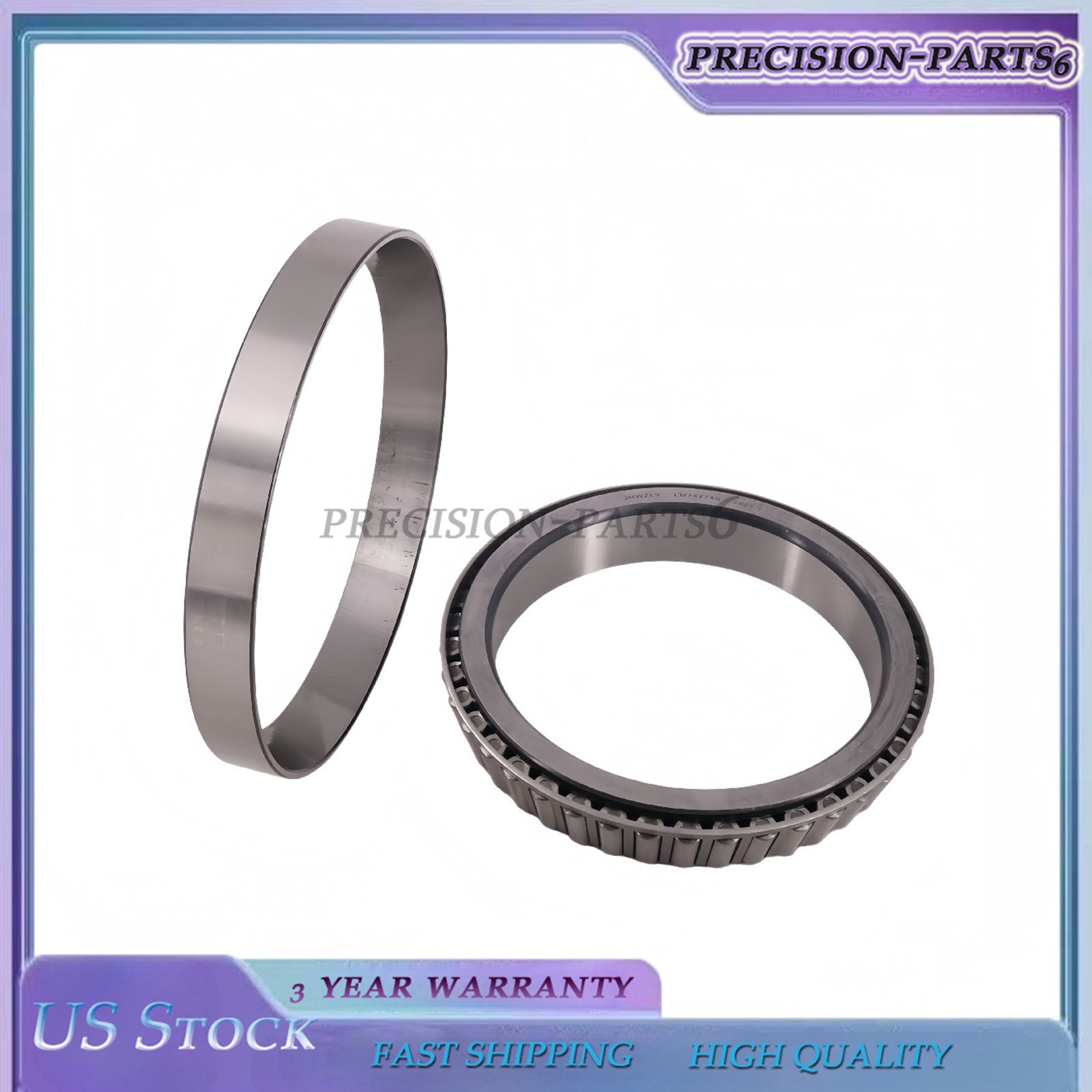 Tapered Roller Bearing Set Cup and Cone LM742749 LM742710 1-Piece New 1PC PC
