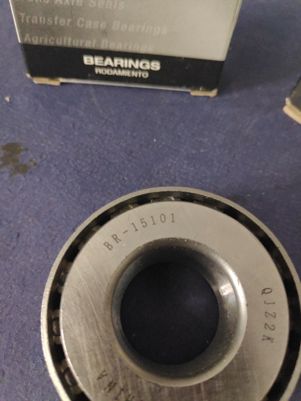 2 x NEW Master Pro Undercar 15101 CONE TAPERED ROLLER BEARINGS – Ships Free