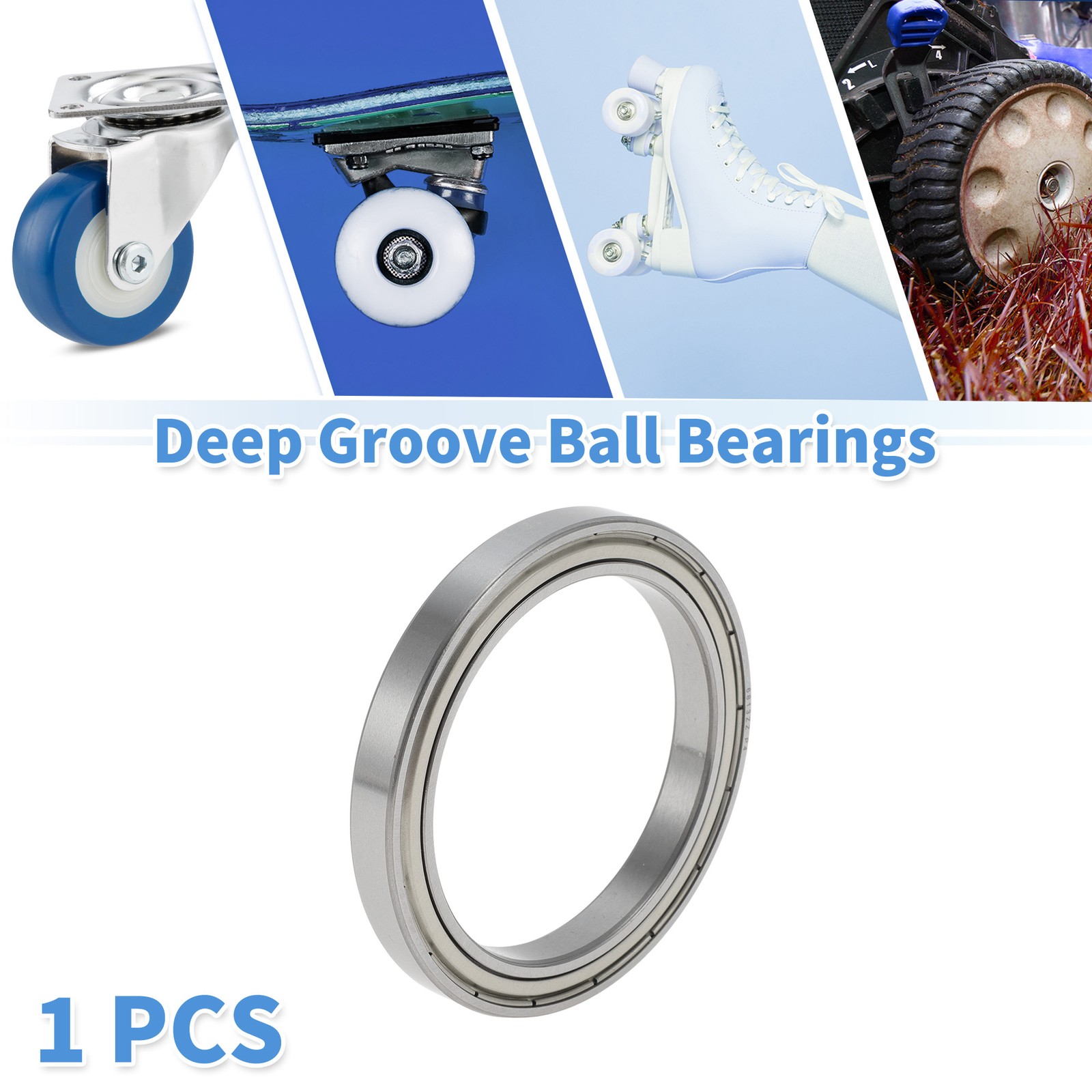 6813ZZ Deep Groove Ball Bearings P2 65x85x10mm 1 Pc Scooter Skateboard Wheel