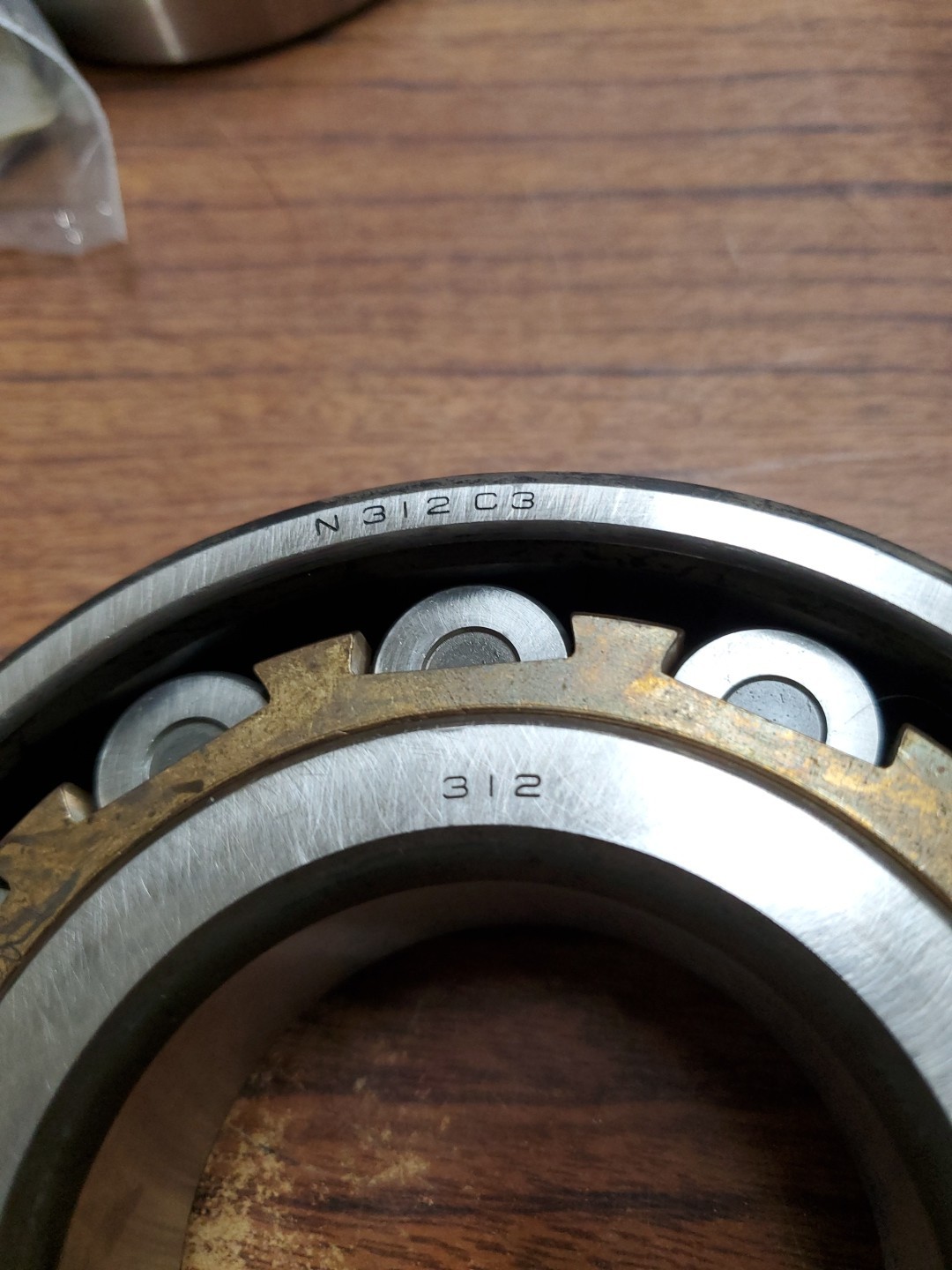 NTN N312 C3 Cylindrical Roller Bearing 60mm x 130mm x 31mm Japan Open Box (VR10)