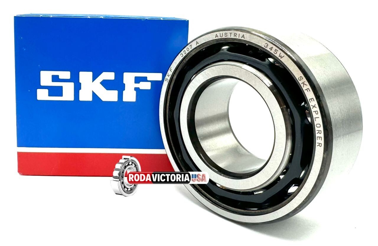 SKF 3207 A DOUBLE ROW ANGULAR SEALS BEARING OPEN TYPE 5207 A 35x72x27 mm