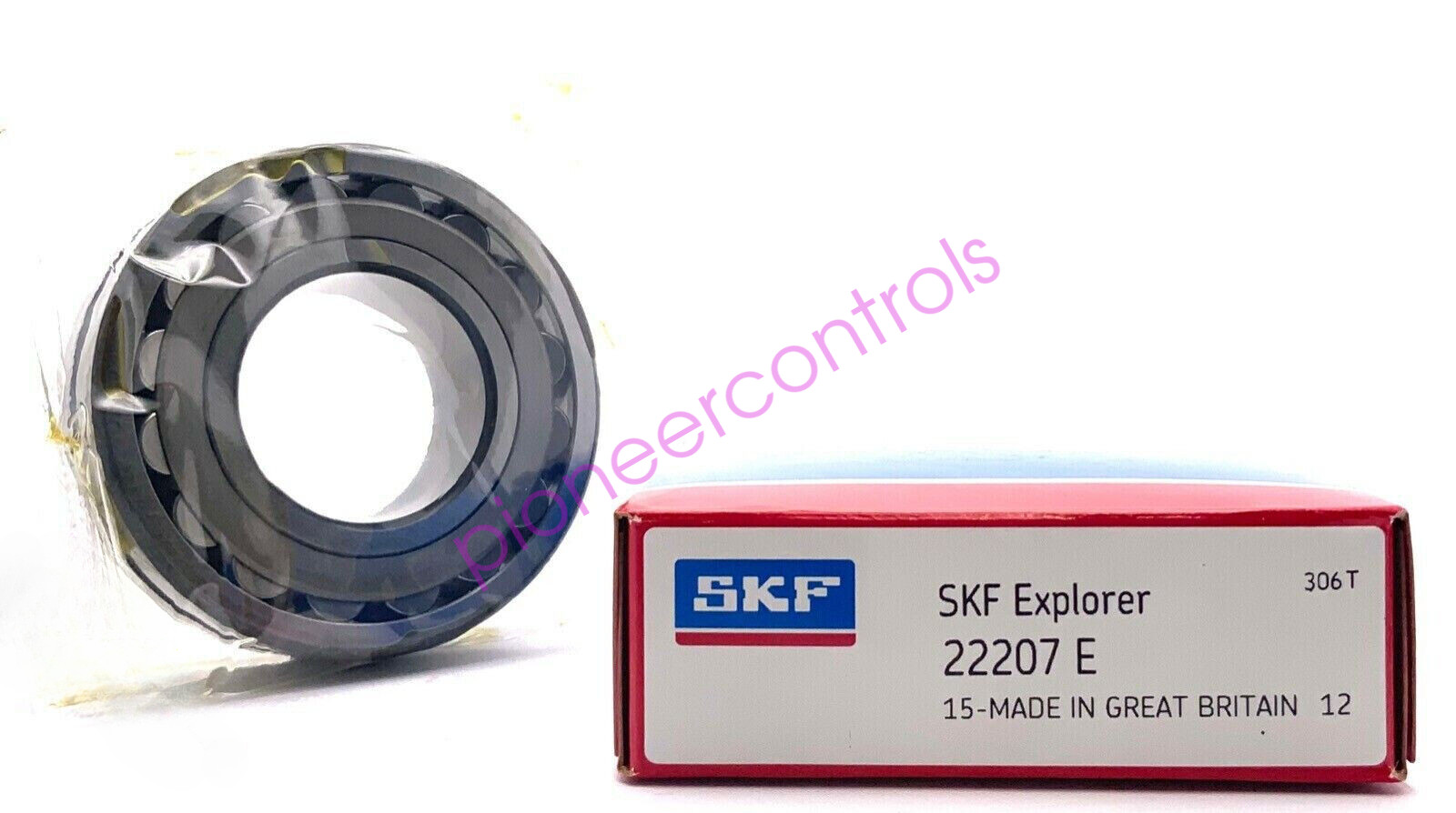 NEW SKF 22207E Spherical Roller Bearing – 35 mm ID, 72 mm OD, 23 mm Width