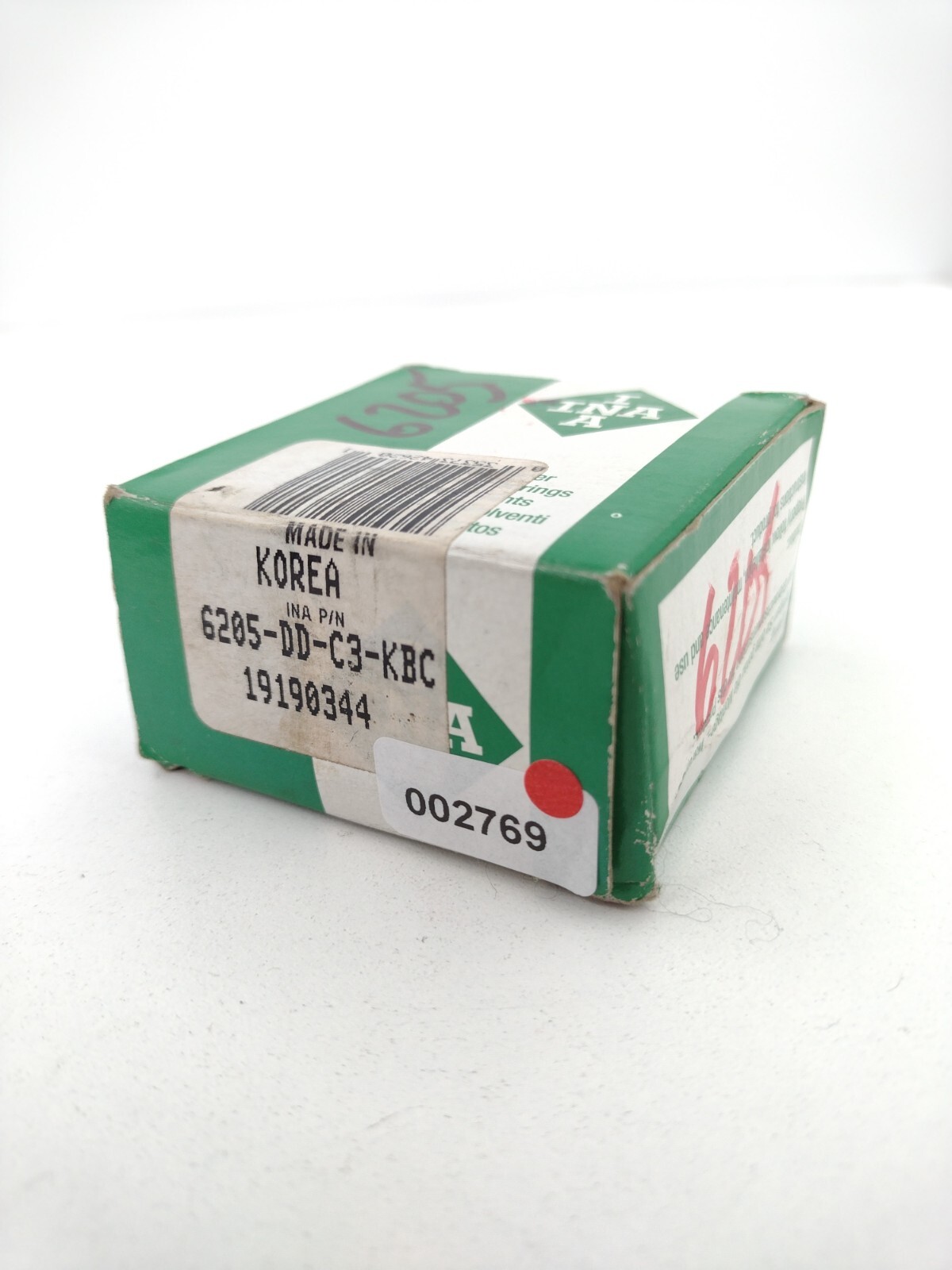 INA 6205 DD C3 KBC Deep Groove Radial Ball Bearing