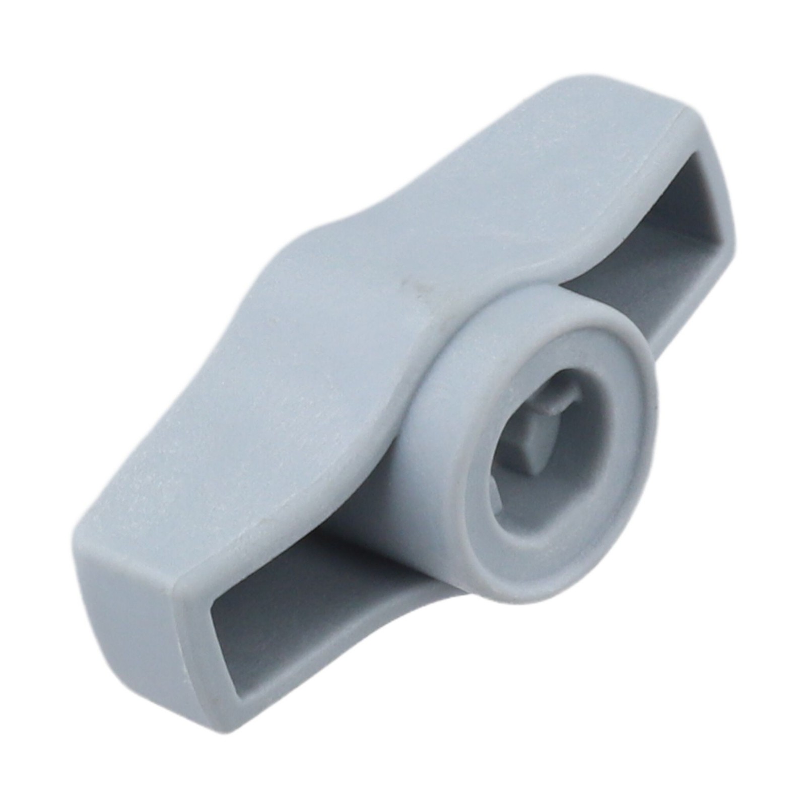 1pc Gray Plastic Square Water Supply Valve Knob for Gas Boiler Applications