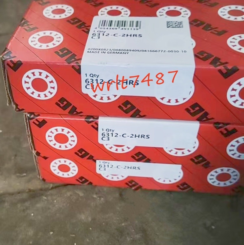 NEW FAG 6312-C-2HRS-C3 deep groove ball bearing 1PCS #PA