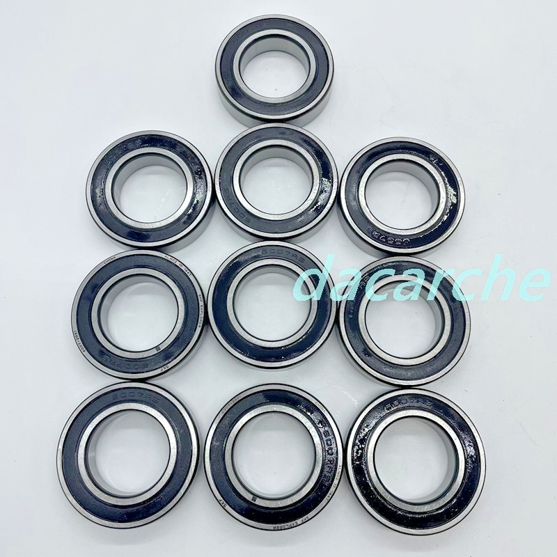 10pcs For 6007 2RS1 Rubber Sealed Deep Groove Ball Bearing 35x62x14mm 6007RS