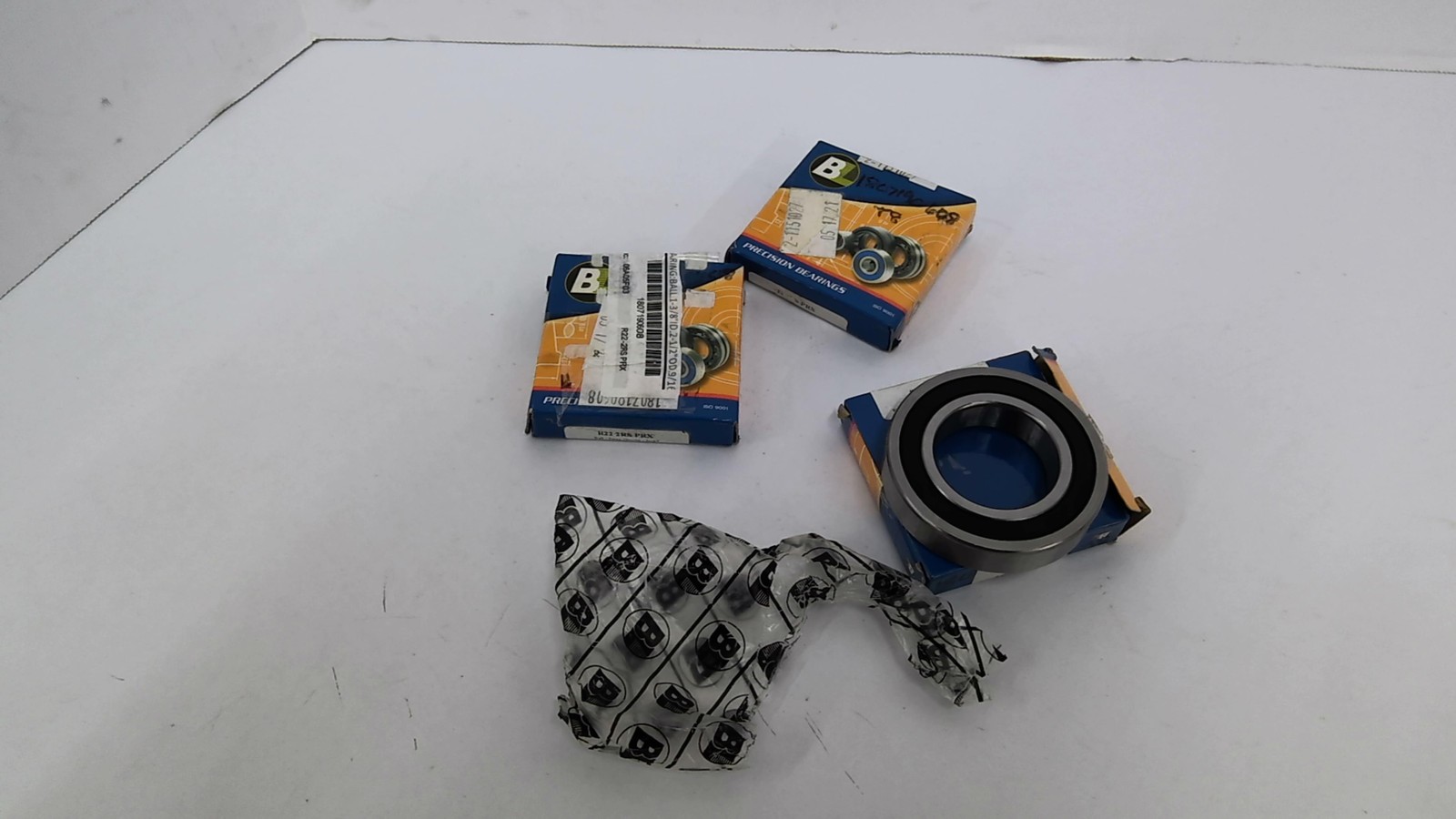 BL R22 2RS PRX Precision Bearing Ball 1 3/8″ ID 2 1/2″ OD Lot OF 3
