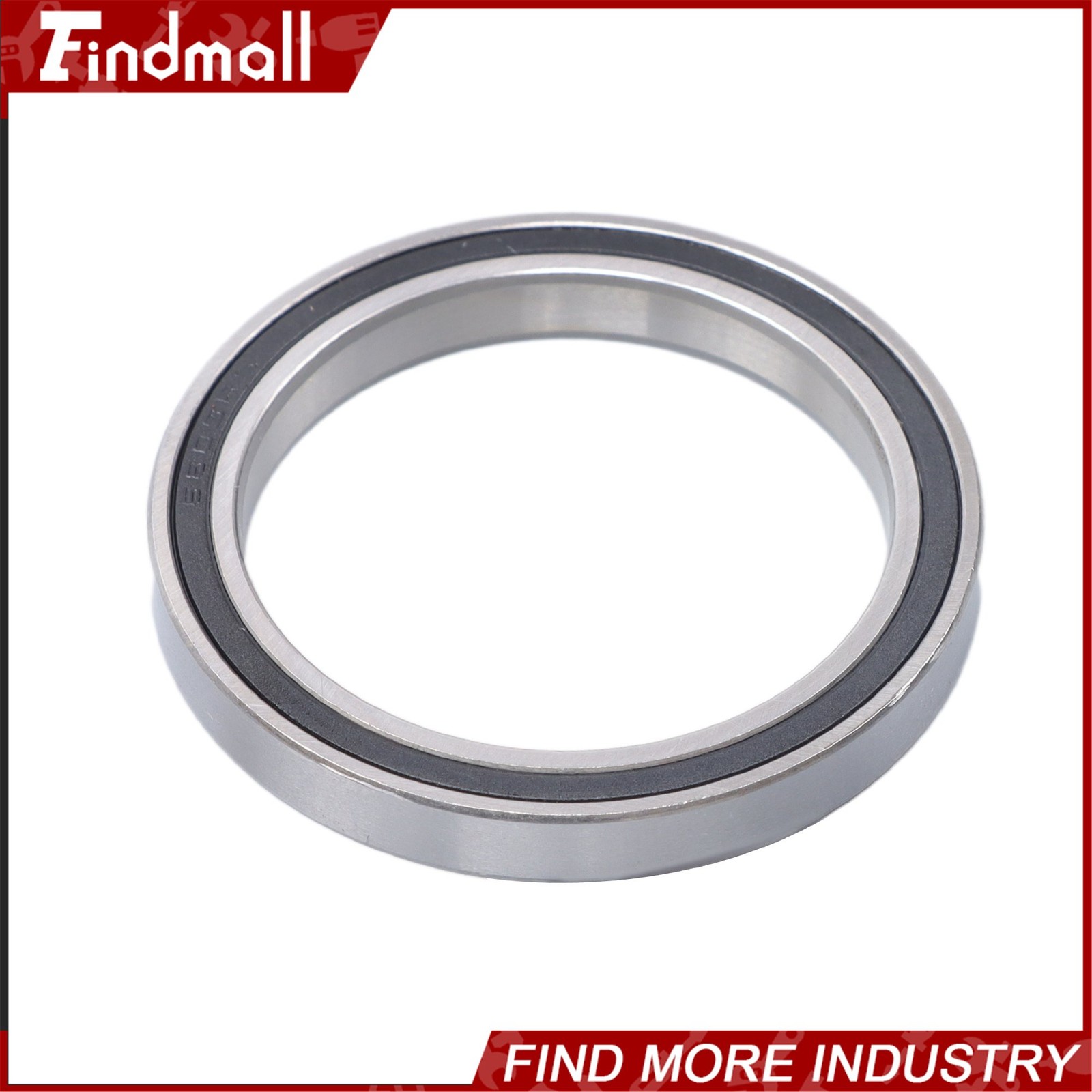 Findmall 6809-2RS 61809-2RS Bearings 10pcs 45x58x7mm Rubber Sealed Set
