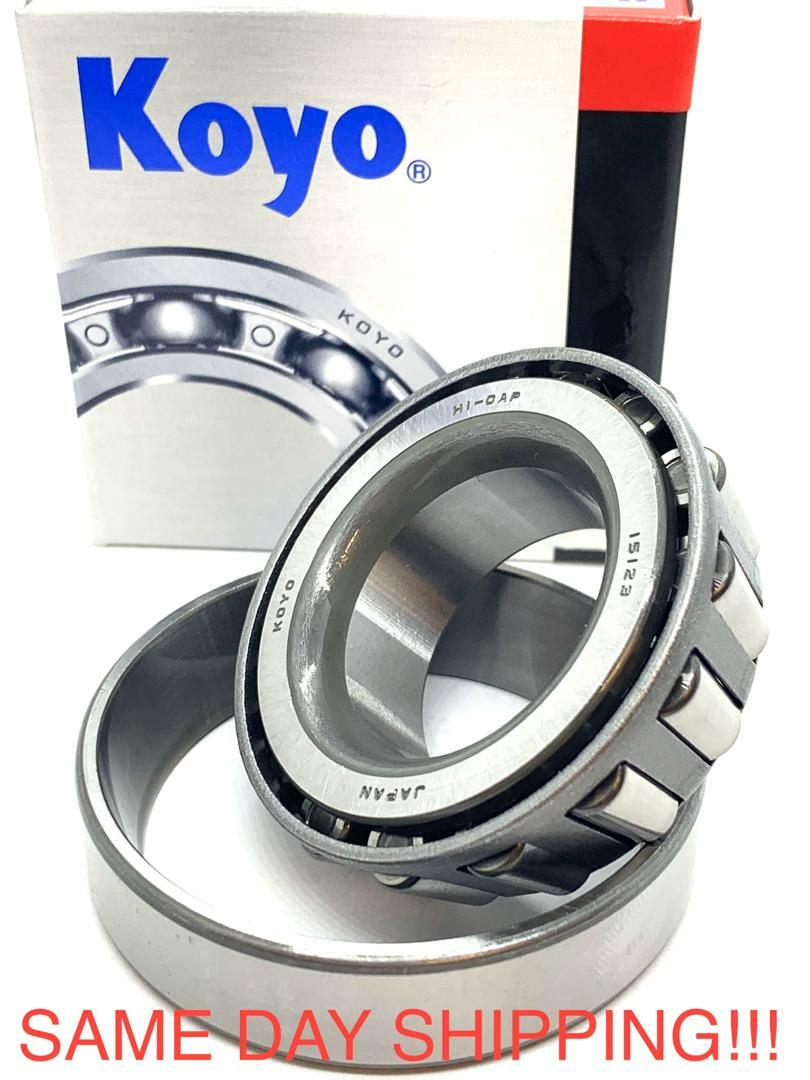KOYO Japan 15123 15245 Tapered Roller Bearing 1 ¼” x 2 7/16” x ¾”