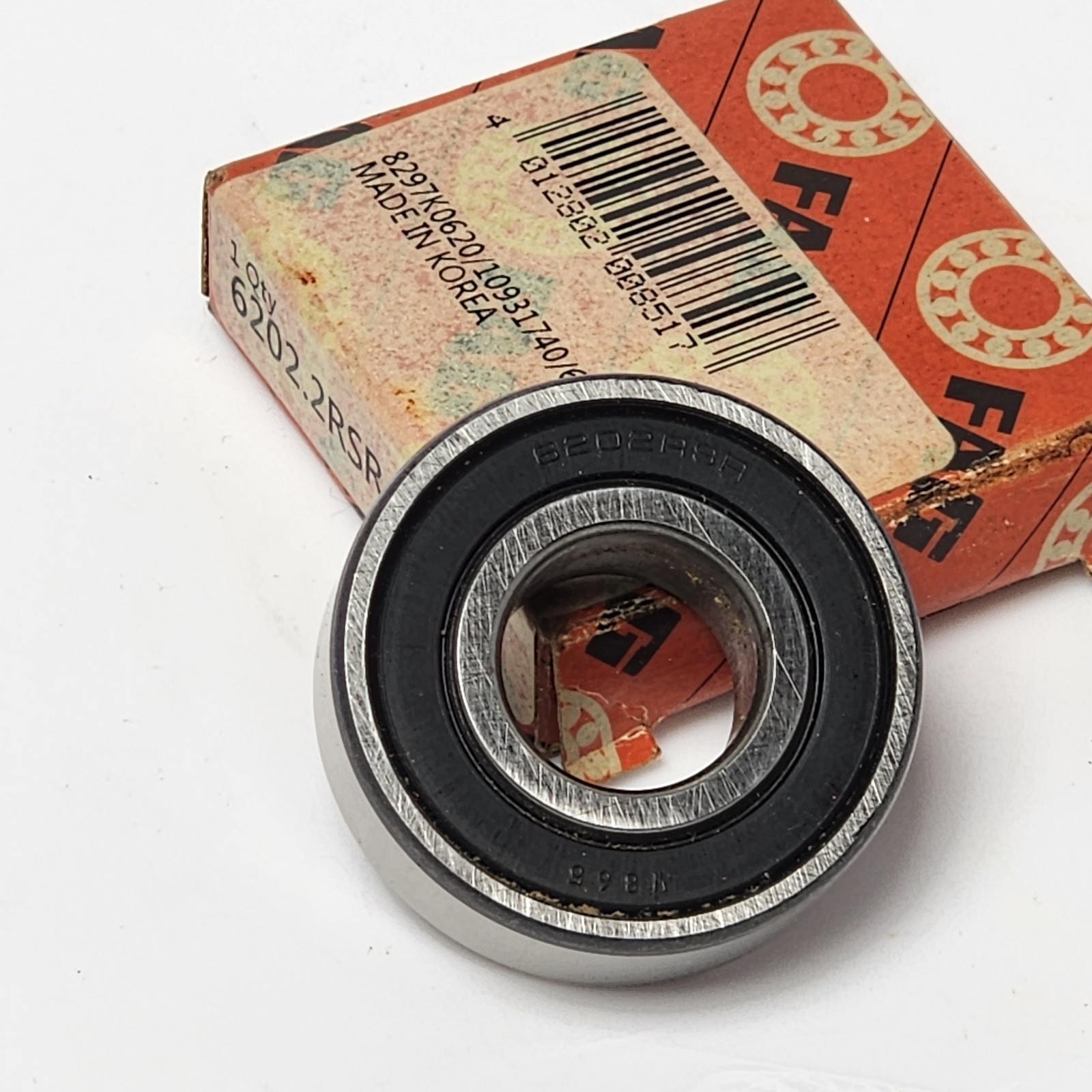 New FAG 6202 2RSR C3 L38 / 6202-2RSR-C3-L38 Ball Bearing 15x35x11mm