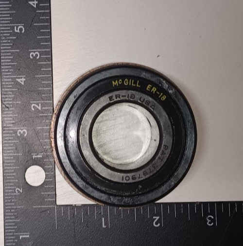2 Pack – ER-18 1-1/8″ Ball Insert Bearing – Made In USA – New Old Stock