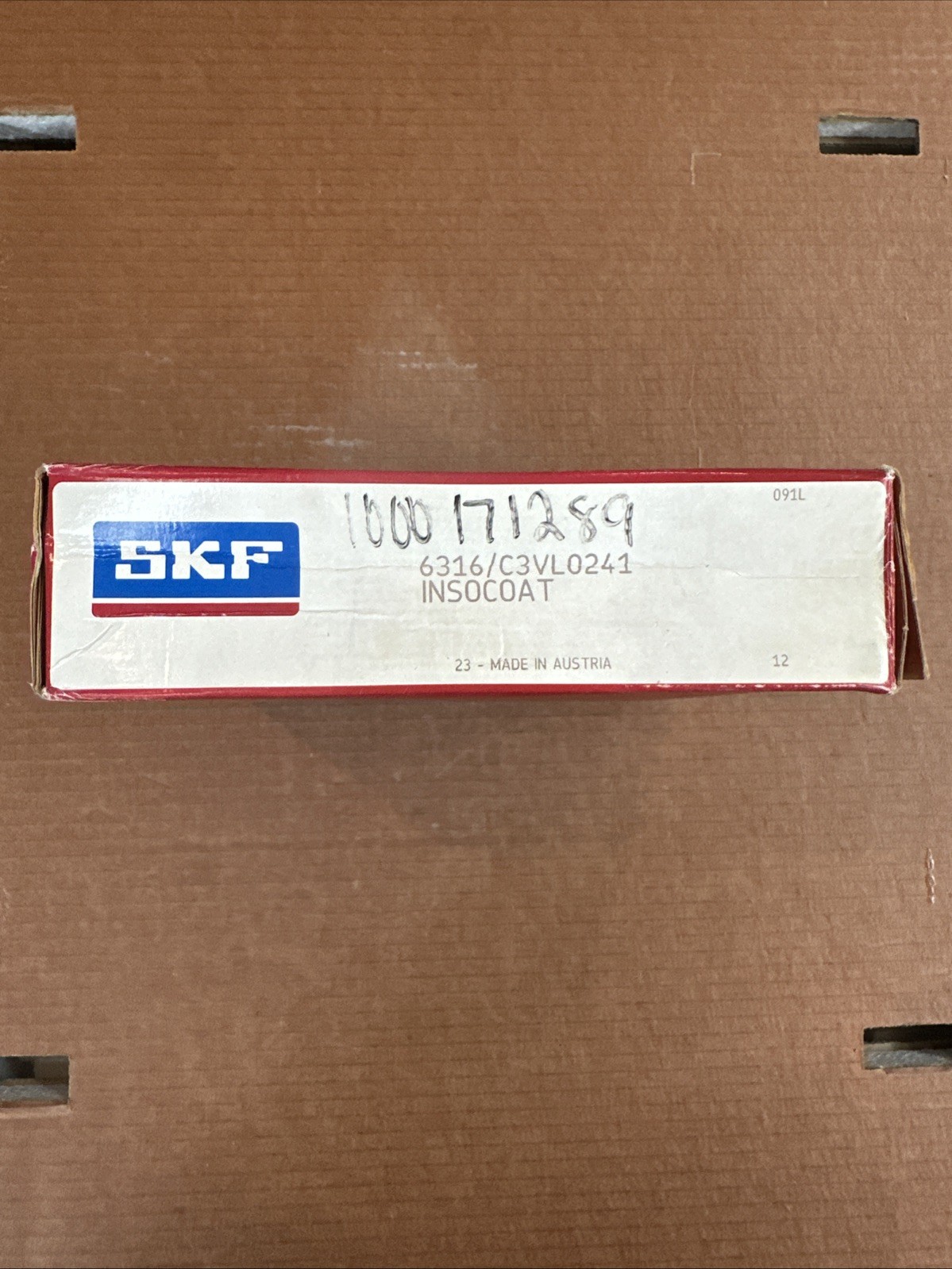 SKF 6316/C3VL0241 Insocoat