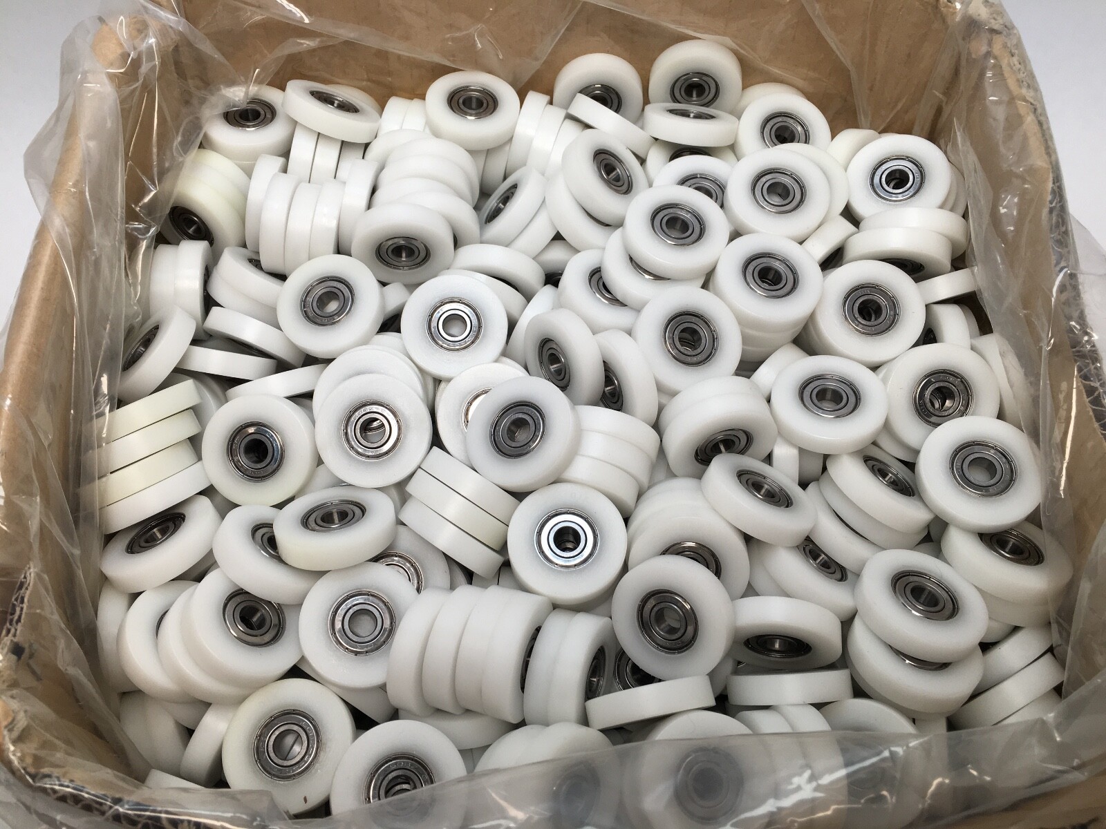 25 pcs OIK 608ZZGSC Bearing Metal Sealed w/Plastic Pulley Casting 608 ZZ Z G SC