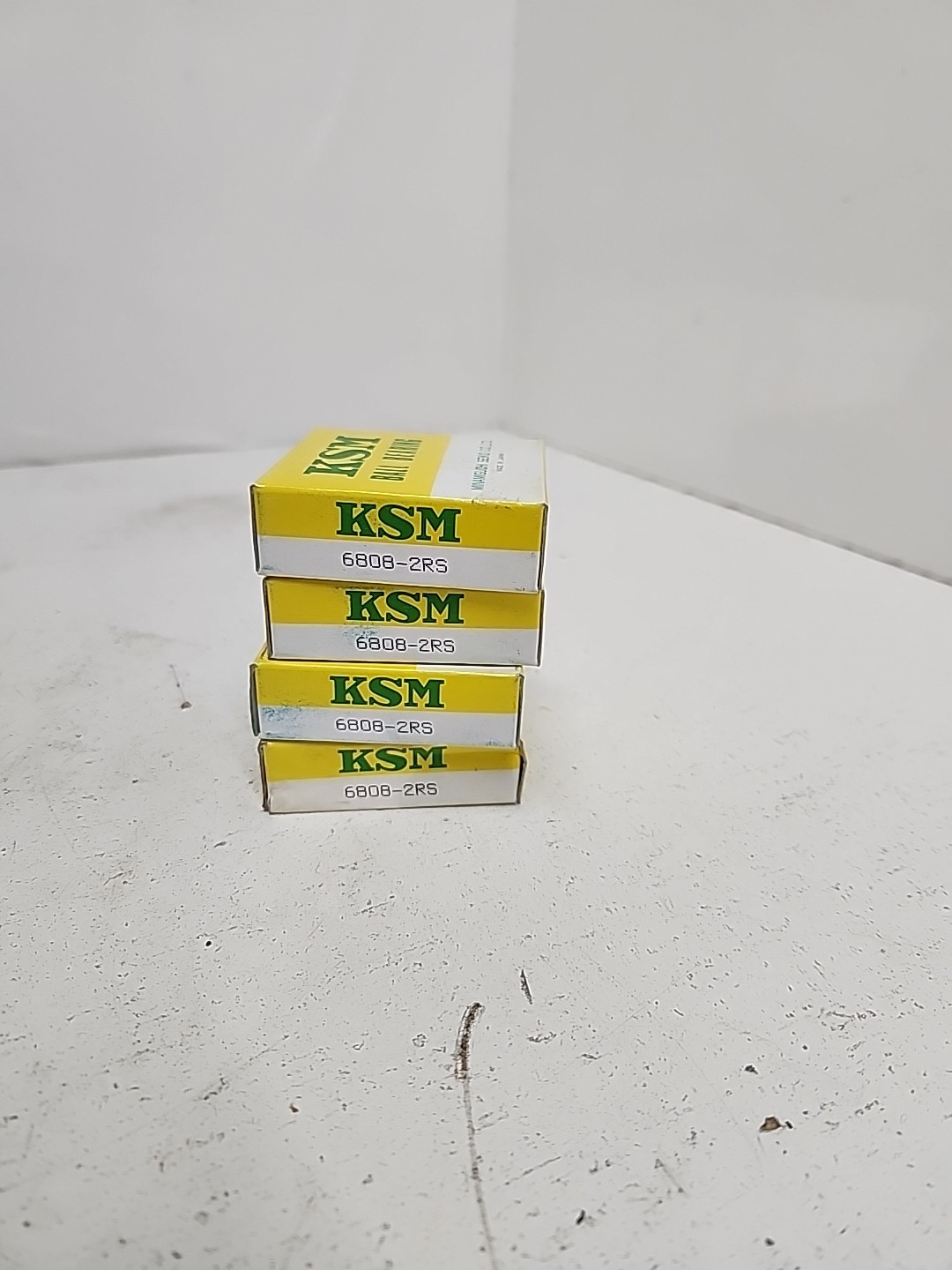 KSM Ball Bearing 6808-2RS 40x52x7 (4Pcs) **NOS**