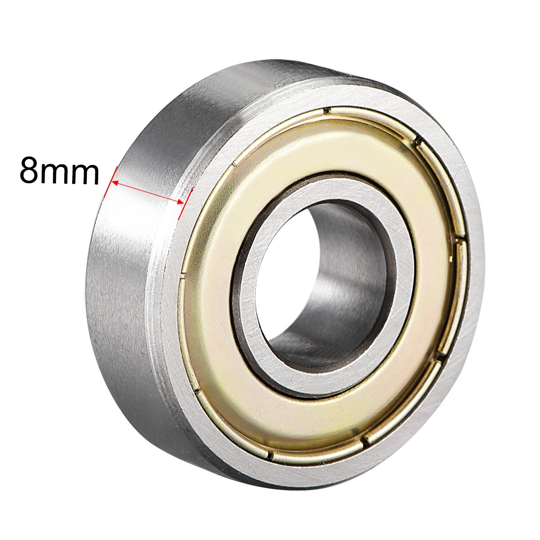 10pcs 6000ZZ Double Shielded 6000-2Z Deep Groove Ball Bearings High Carbon Steel