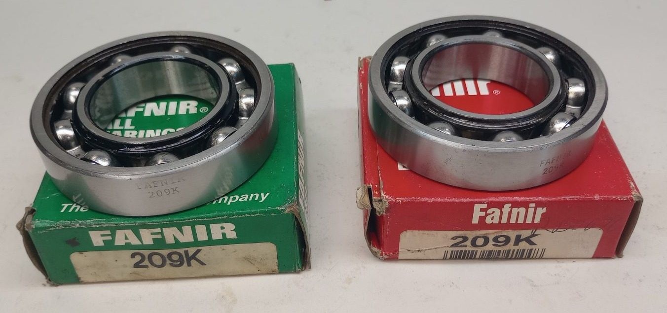 Fafnir 209K Ball Bearing Deep Groove 45X85X19mm 209-K (Pack of 2)