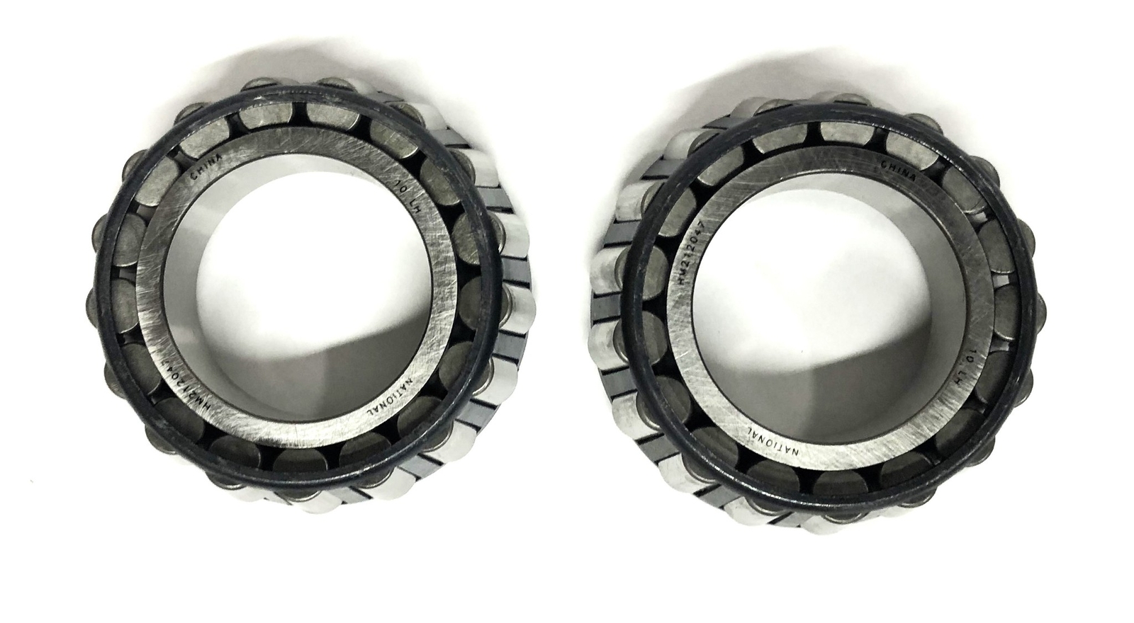 National 10 LH Tapered Roller Bearing Cone HM212047 [Lot of 2] NOS