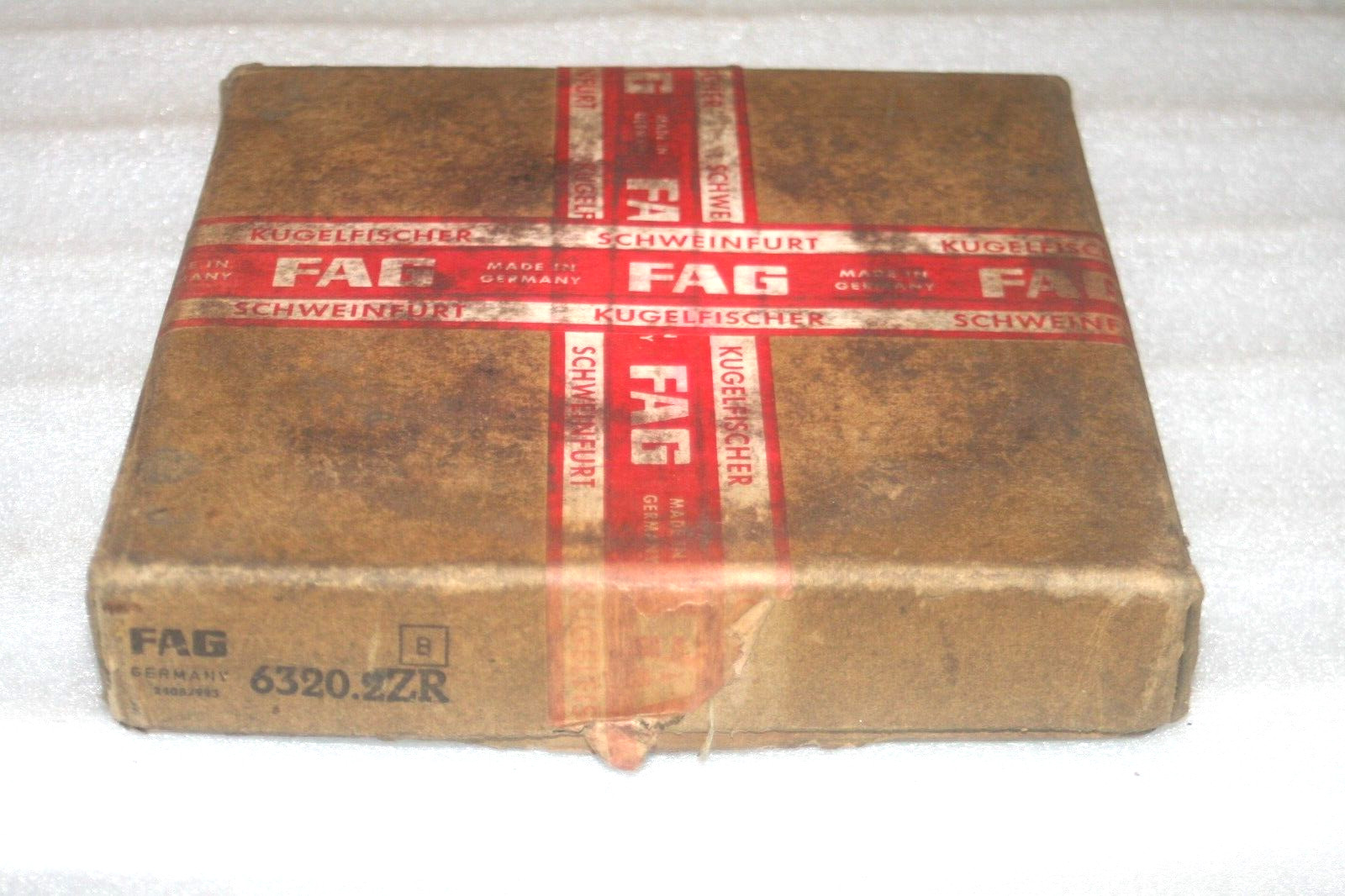 FAG 6320 2ZR Double Shielded Radial Deep Groove Bearing * NEW *