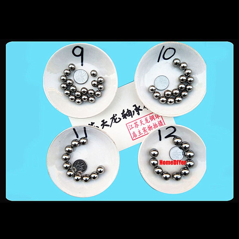 1kg High-Precision Carbon/Bearing Steel Balls Solid Metal Ball Diameter 1-12.5mm