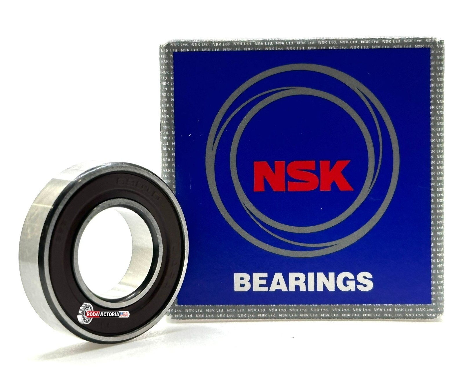 NSK JAPAN 6901 DD C3 BALL BEARING, RUBBER SEALED 61901 2RS 6901-2RSC3 12x24x6mm
