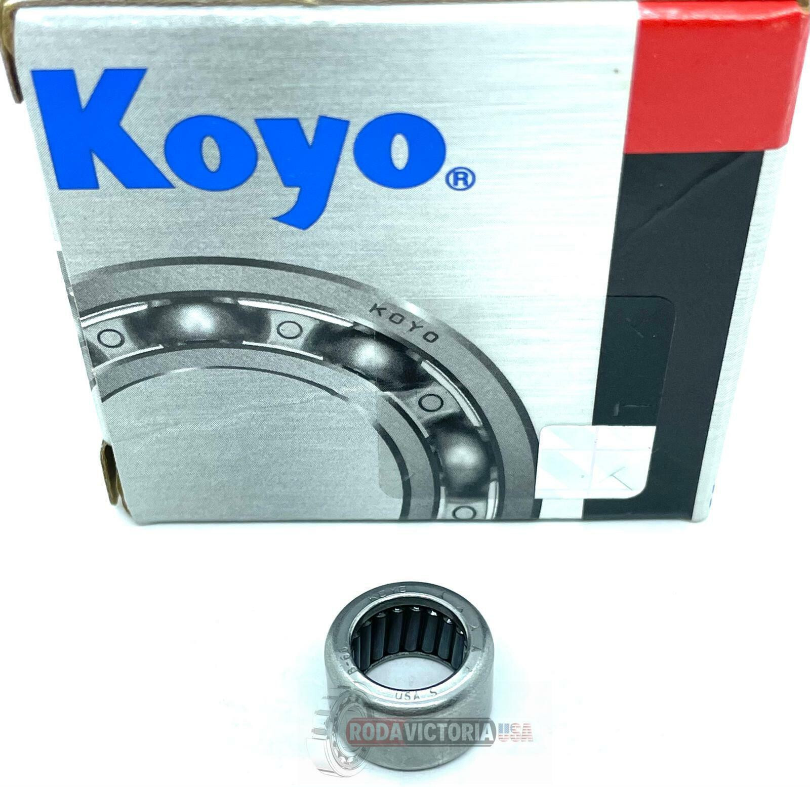 KOYO MADE IN USA B-66 Open End Needle Roller Bearing 3/8 x 9/16 x 3/8″
