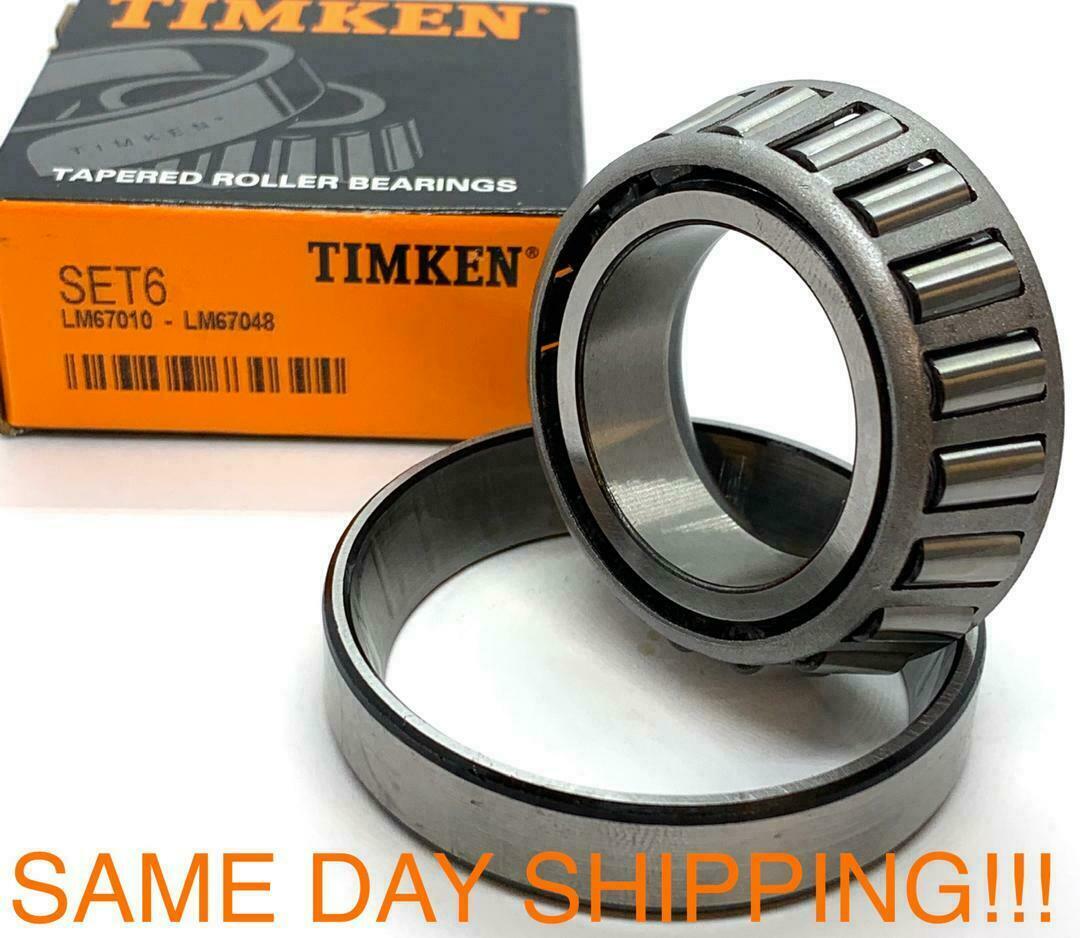 NEW Timken 1.25″ Boat Trailer Wheel Bearing LM67048 & LM67010 cone & cup