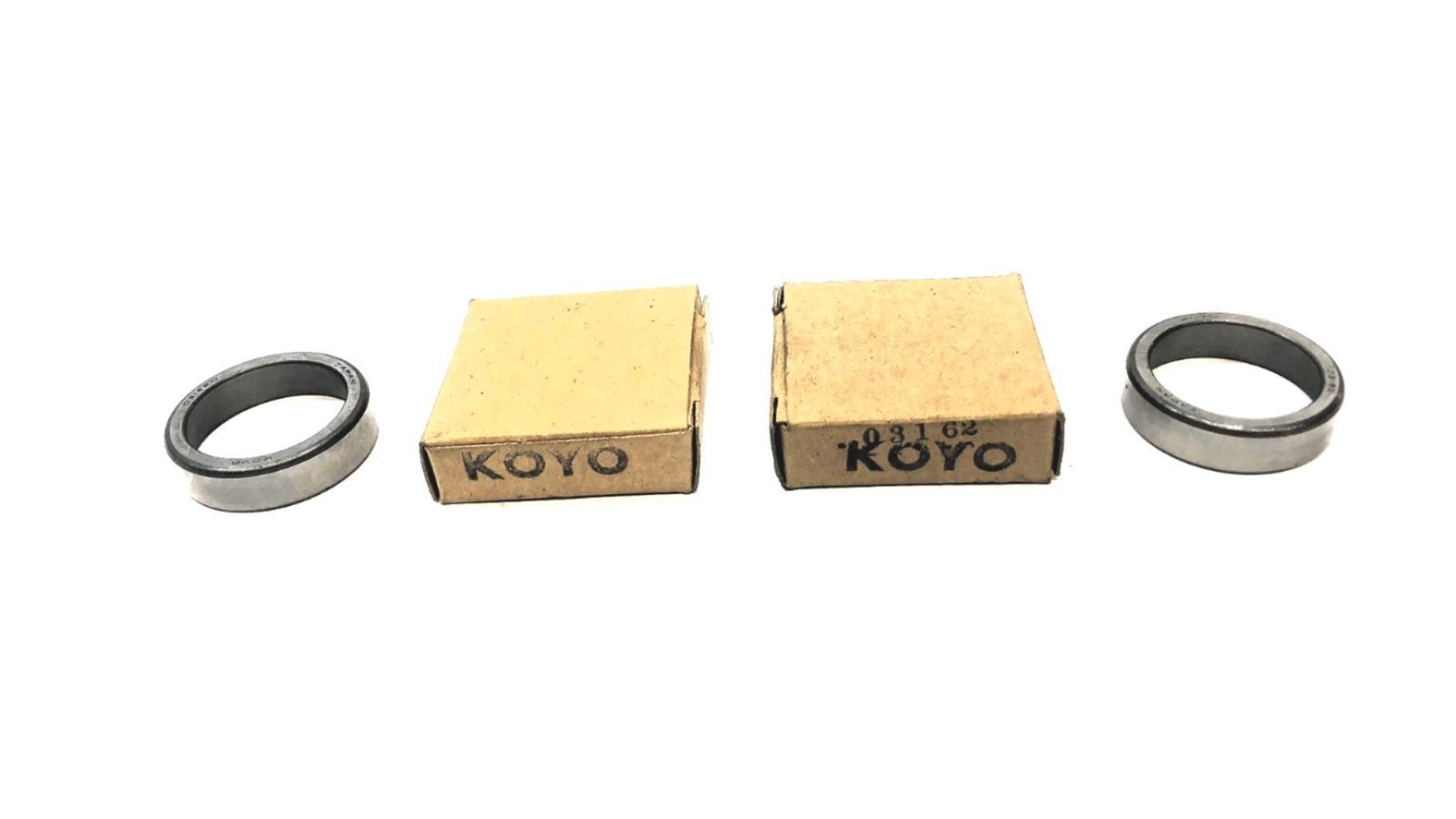 Koyo Tapered Roller Bearing Cup 03162 [Lot of 2] NOS
