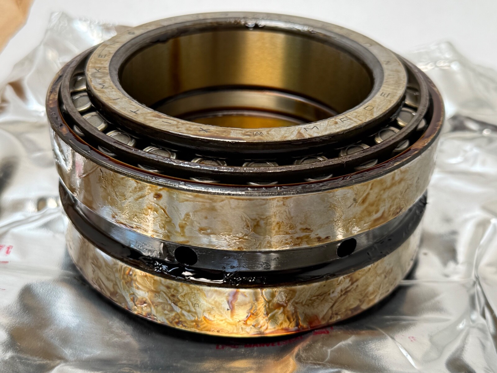 Timken 497-90204 Double Taper Bearing Cone&Cup 497/493D/X3S 3-3/8″ ID 5-3/8″ OD