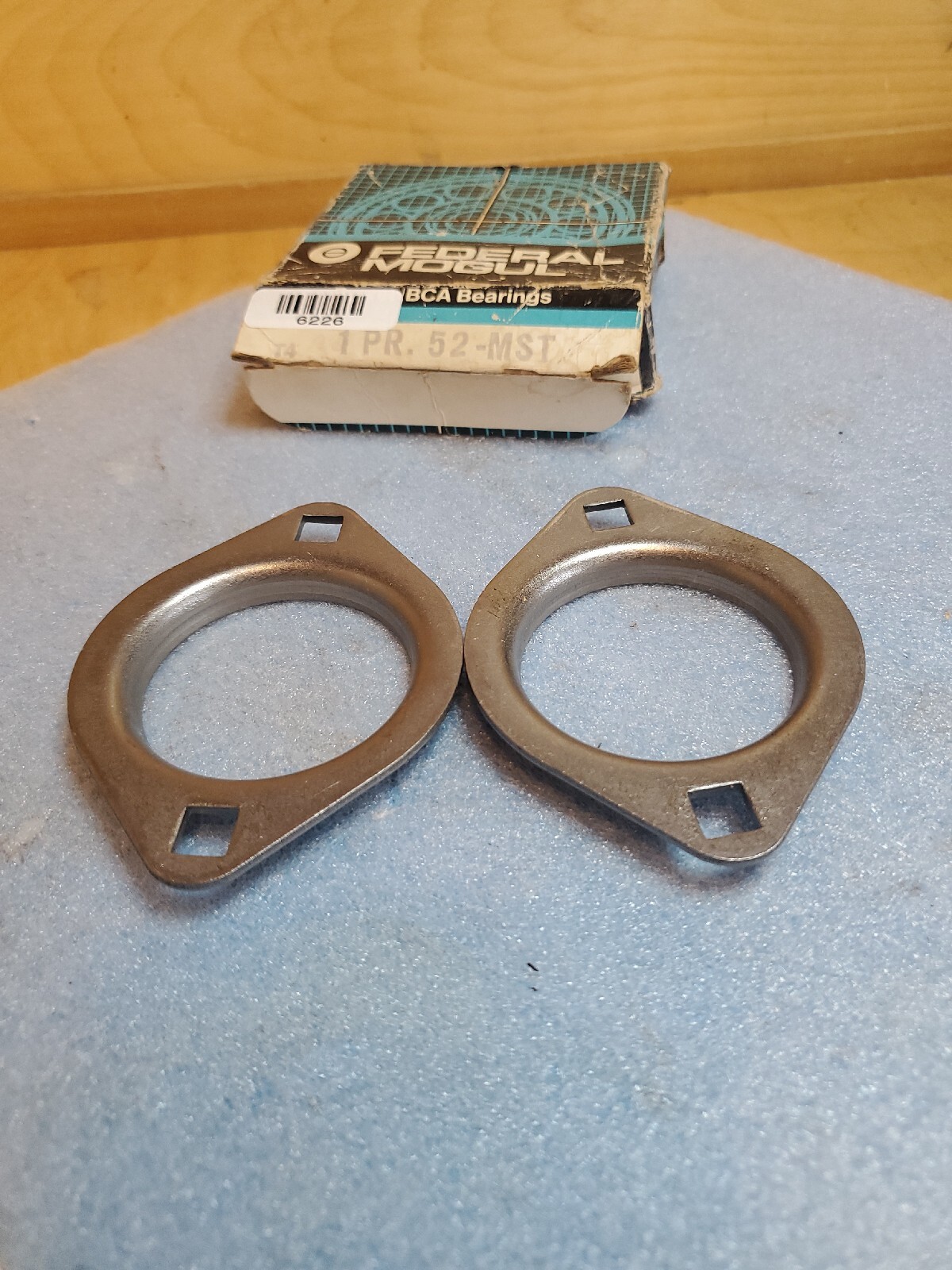 FEDERAL MOGUL #1 PR. 40-MST PAIR OF MOUNTING FLANGES *IN*STOCK* USA*