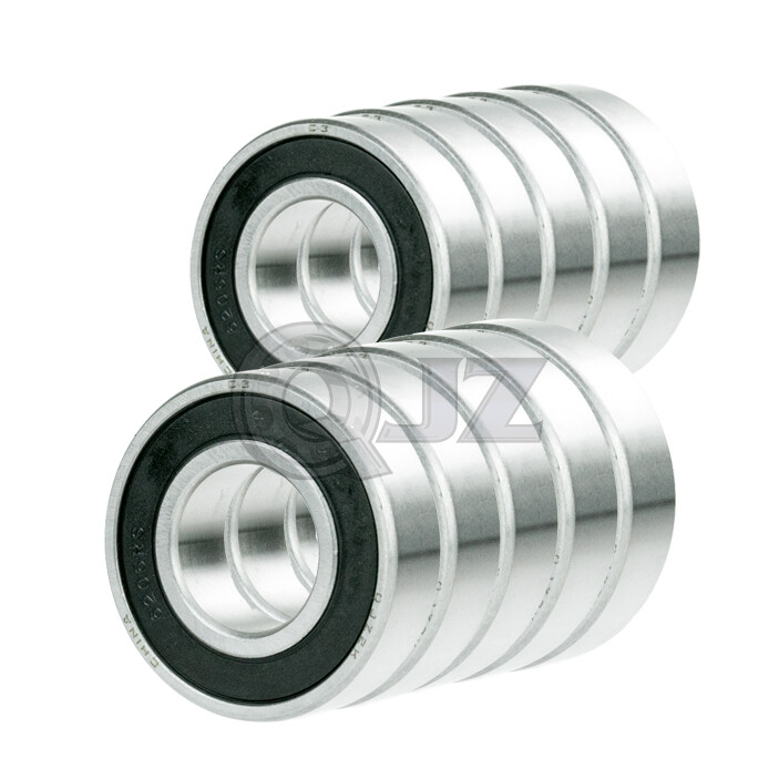 [10x] 1640-2RS Deep Groove Radial Ball Bearing 7/8 in x 2 in x 9/16 in (IDxODxW)