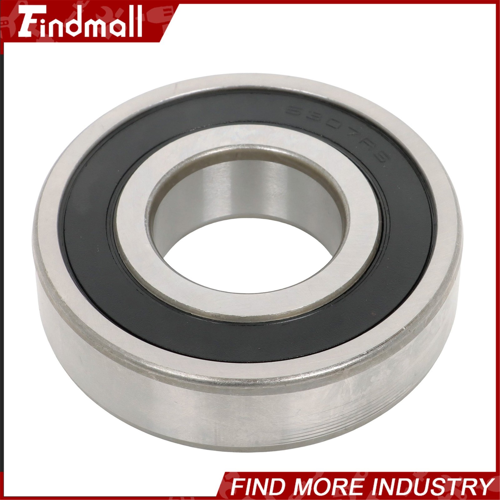 Findmall 6307-2RS Bearings 2 Pack 35x80x21mm Premium Rubber Seal Low Noise