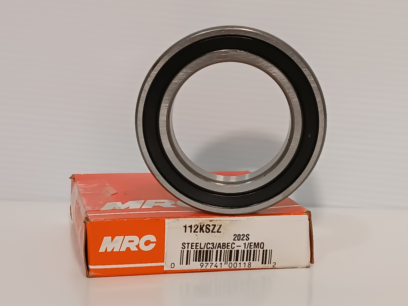 MRC 112KSZZ Single Row Deep Groove Radial Ball Bearing, 60mm x 95mm x 18mm, ABEC