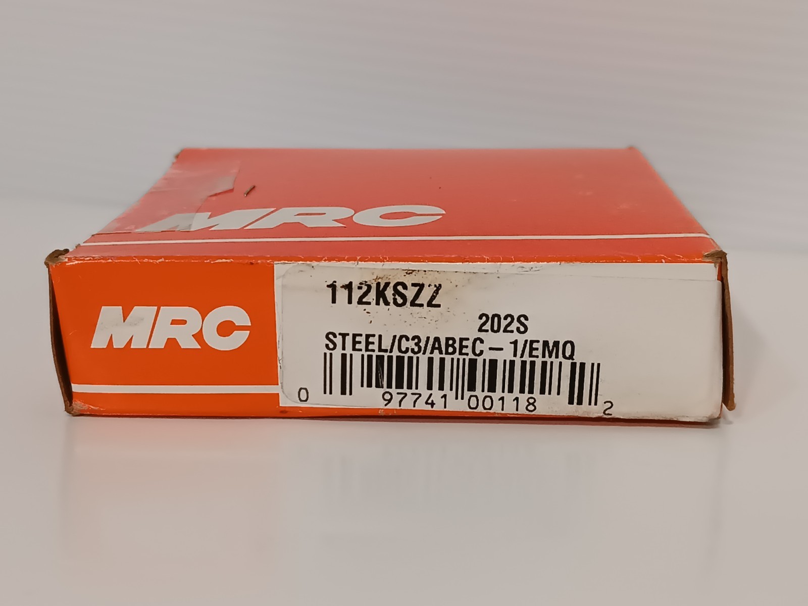 MRC 112KSZZ Single Row Deep Groove Radial Ball Bearing, 60mm x 95mm x 18mm, ABEC