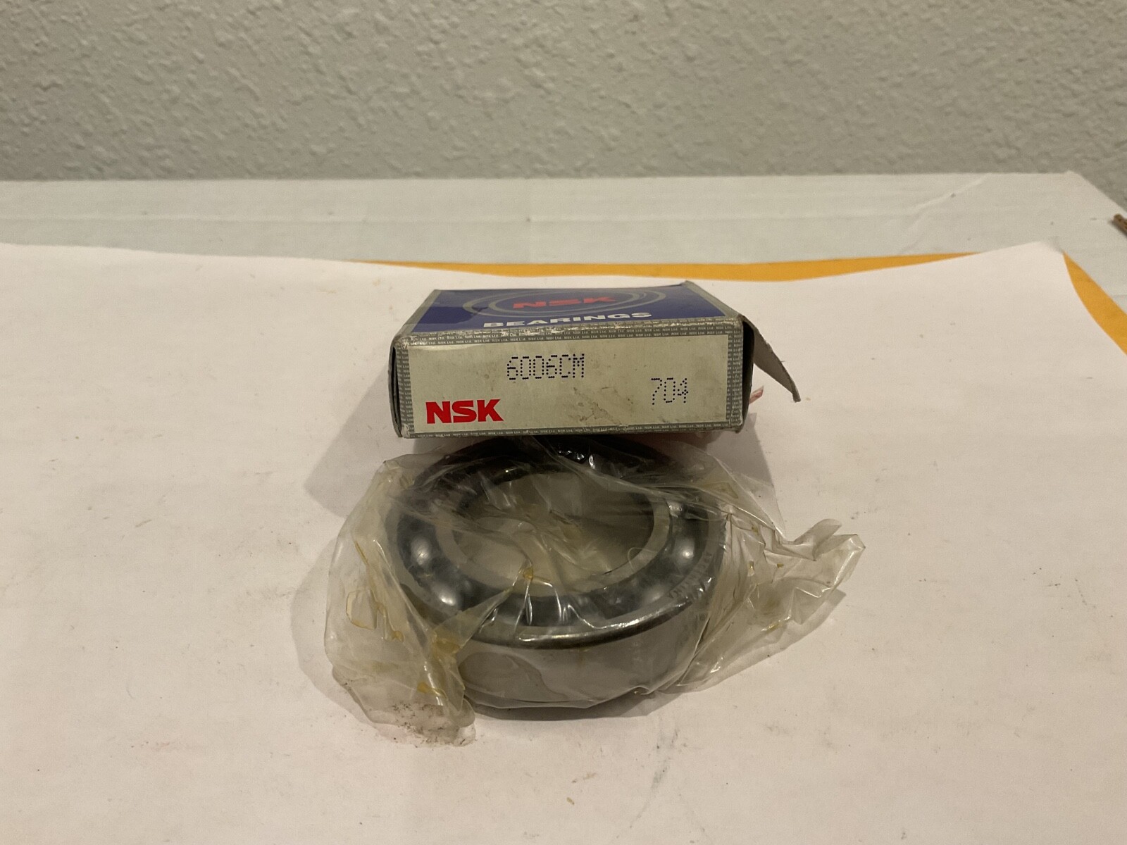 New NSK 6006CM Deep Groove Bearing, 30 mm ID, 55mm OD, 13mm Width
