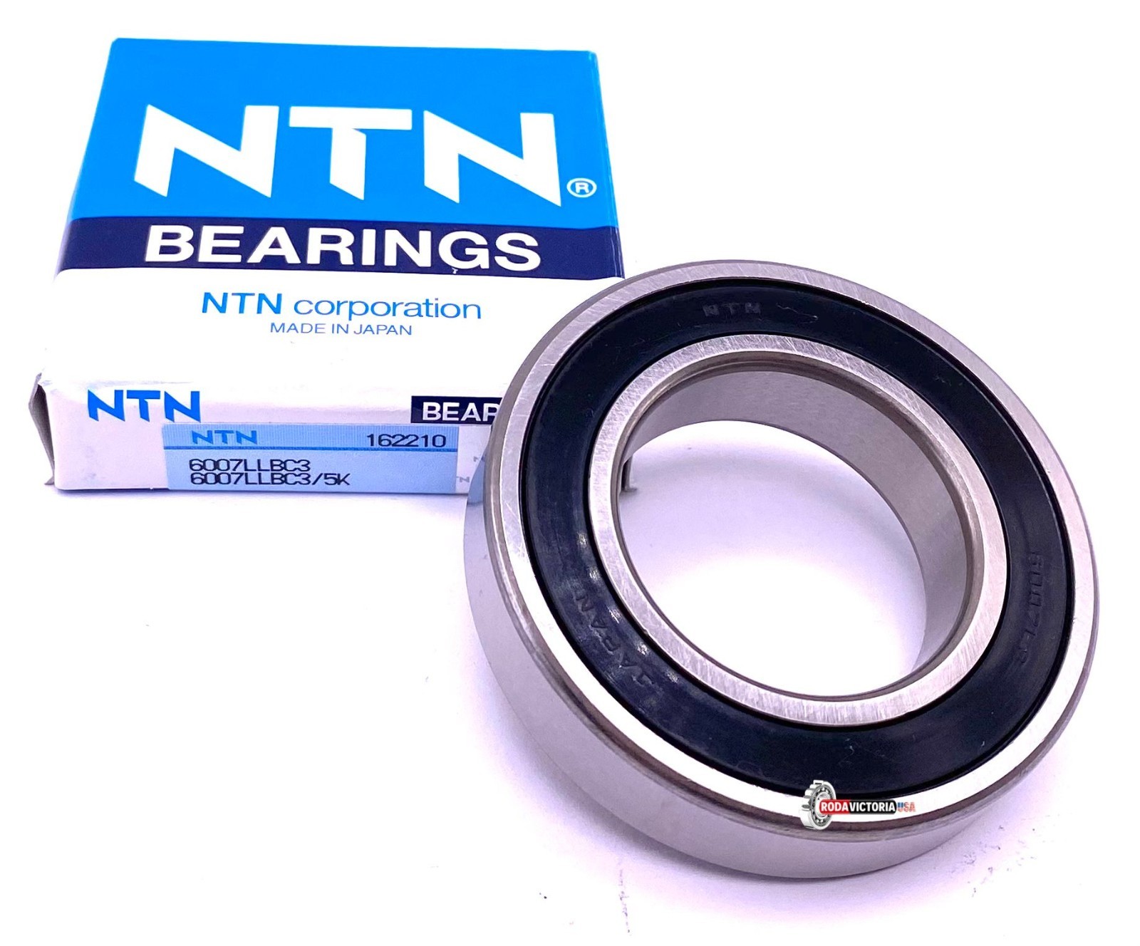 NTN Japan 6007 LLB Deep Groove Ball Bearing, Rubber Sealed 6007 -2RS 35x62x14 mm